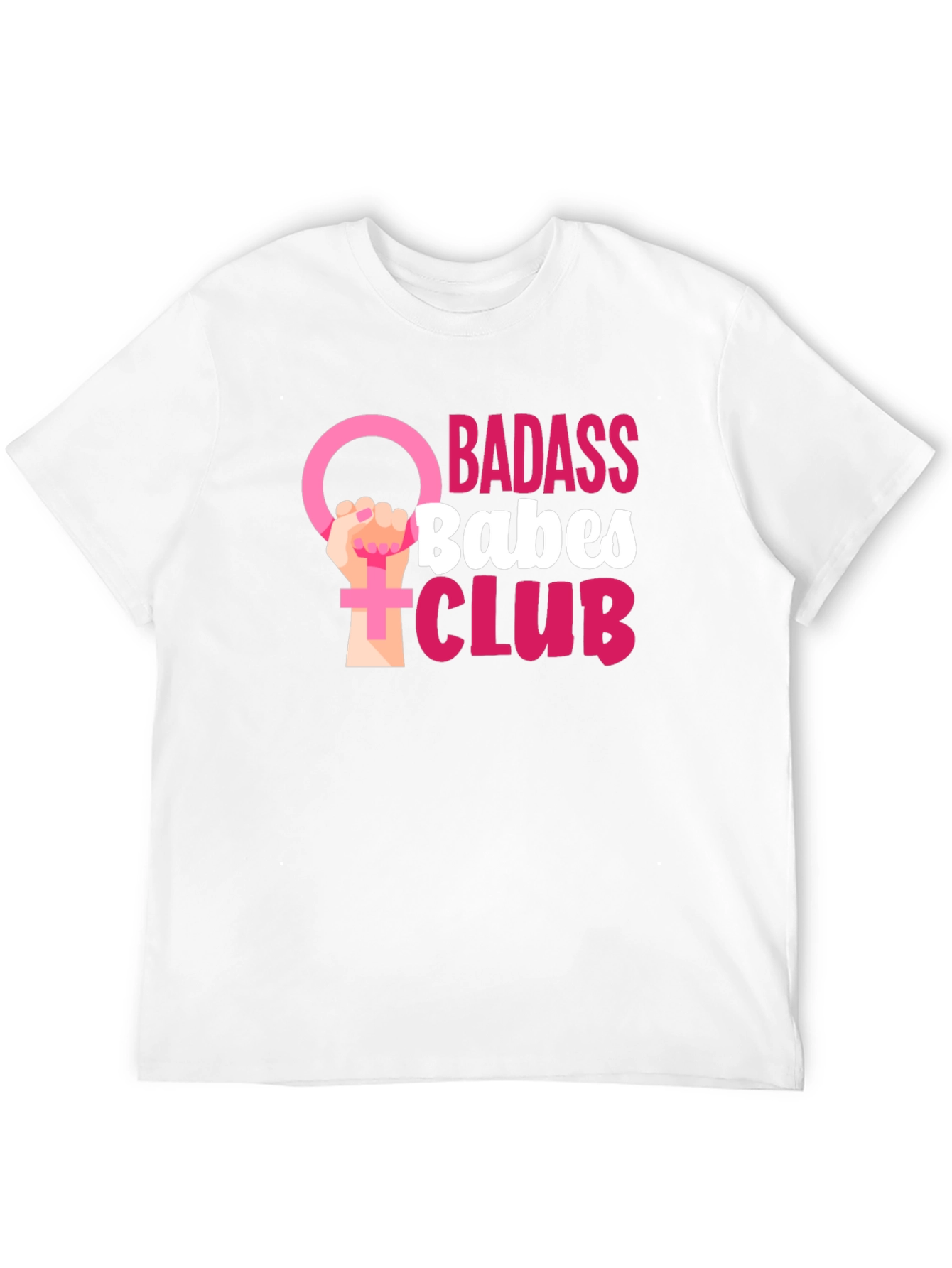 Badass Babes Club Graphic Tee - Empowering Womens T-Shirt