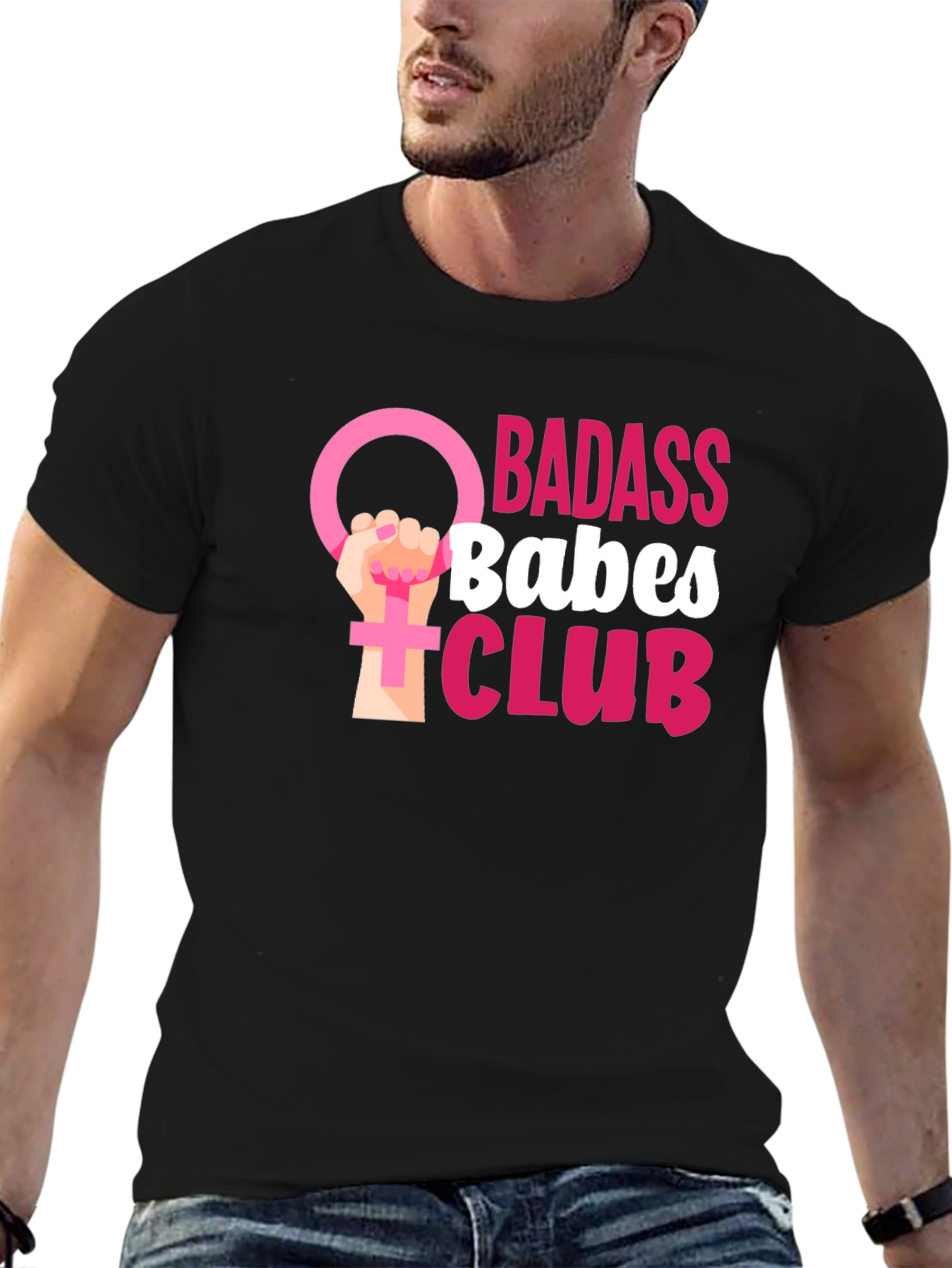 Badass Babes Club Graphic Tee - Empowering Womens T-Shirt