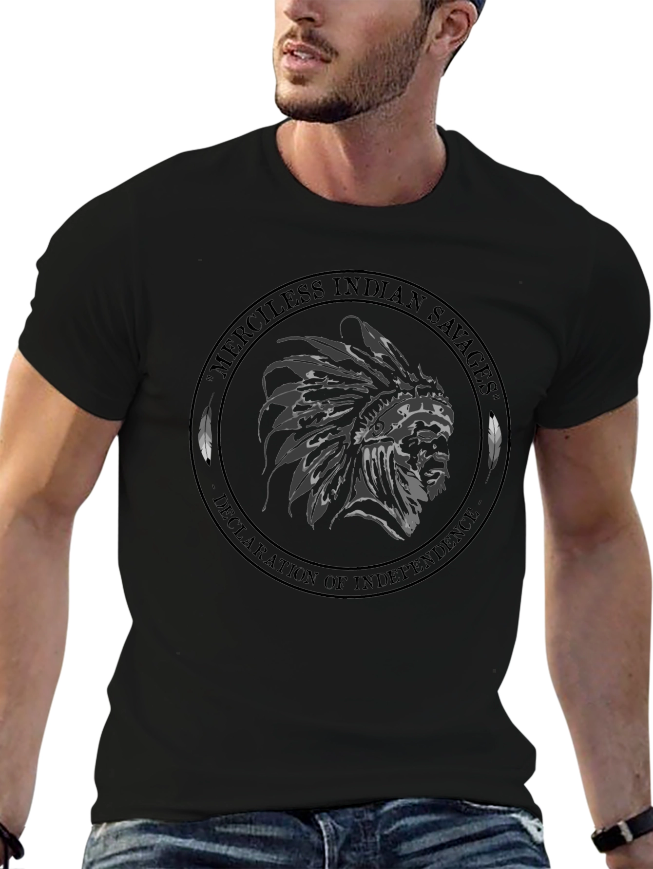 Controversial Merciless Indian Savages T-Shirt