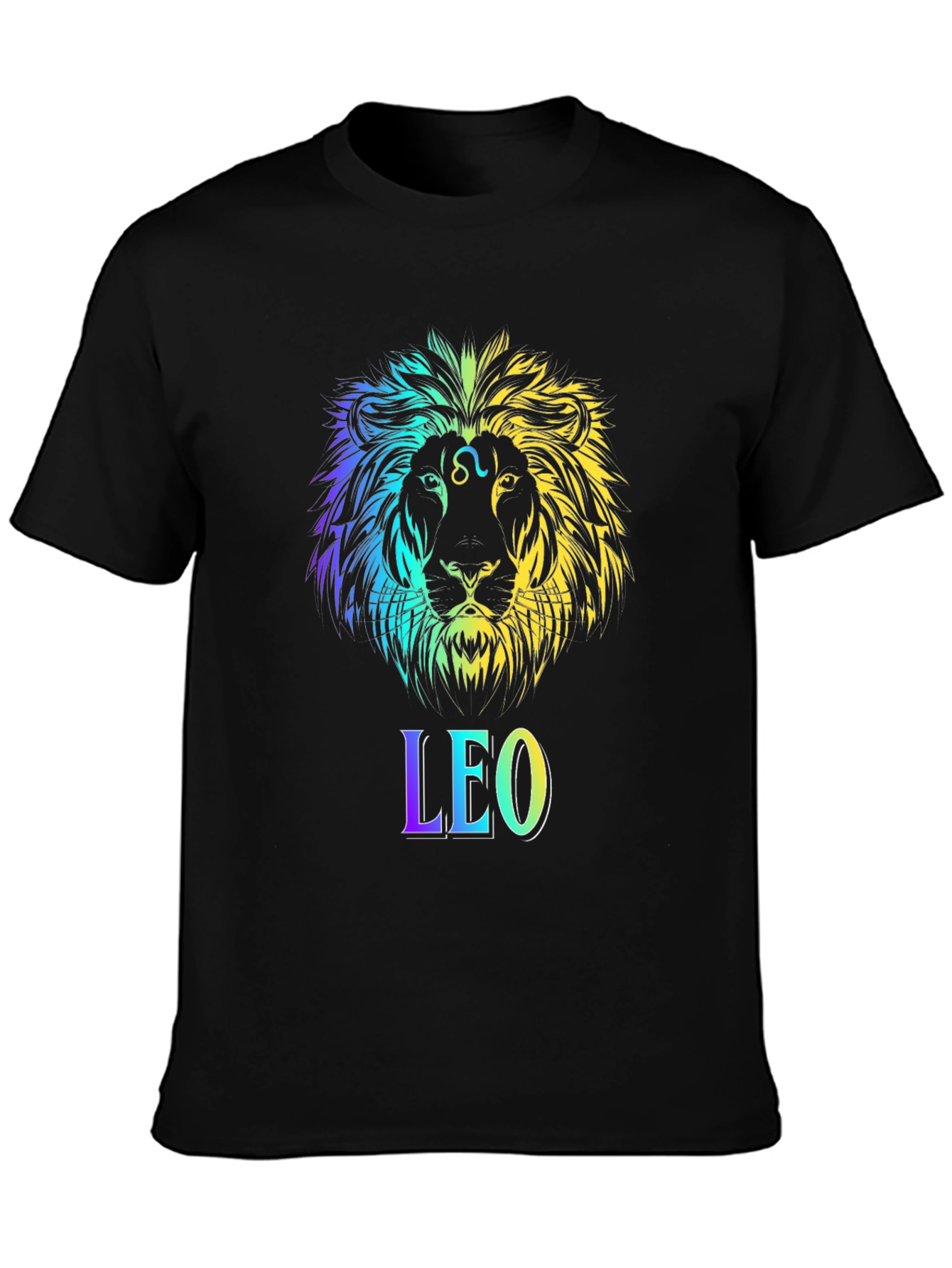 Leo Zodiac Lion Graphic T-Shirt