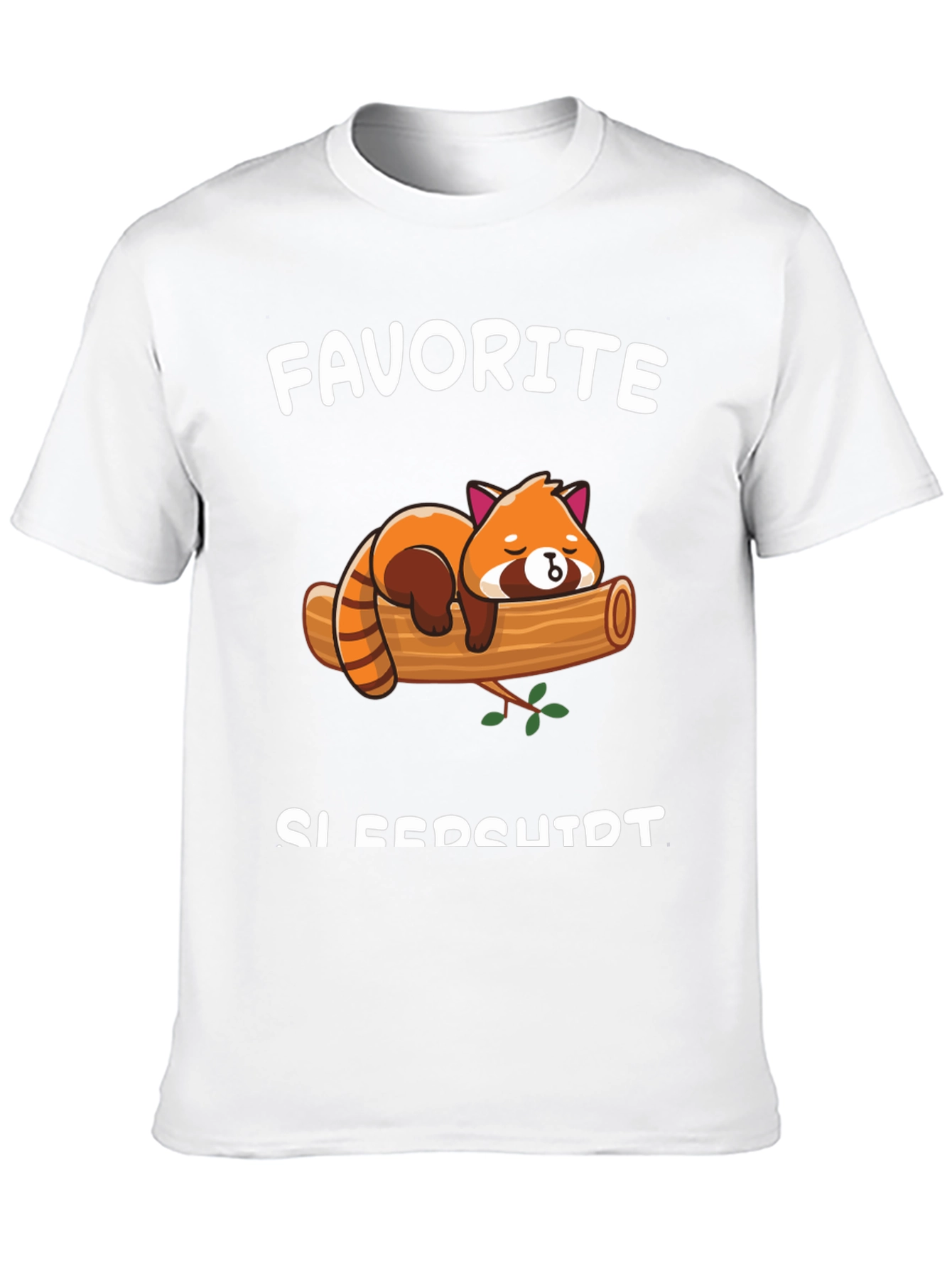 Cute Red Panda T-Shirt - Favorite Sleepshirt
