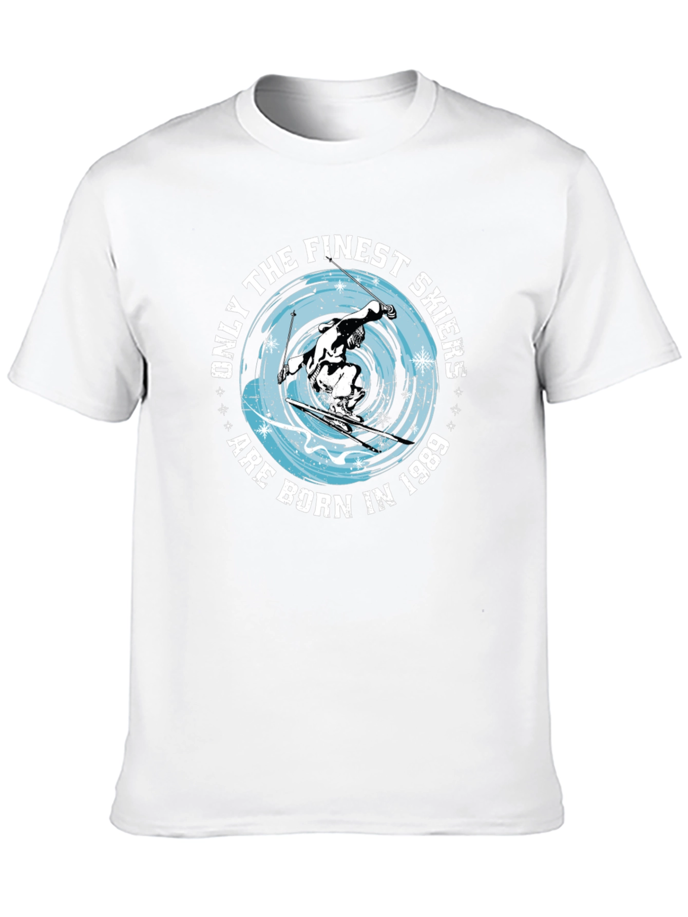 Finest Skiers Born in 1989 Graphic Tee