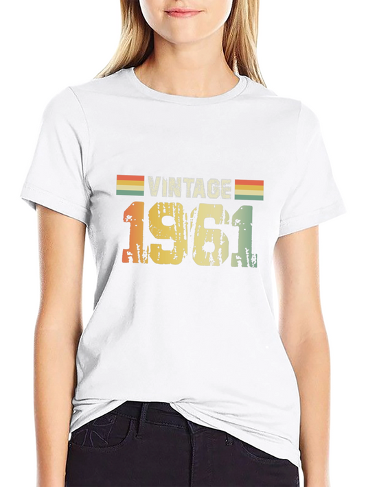 Vintage 1961 Graphic T-Shirt - Retro Style