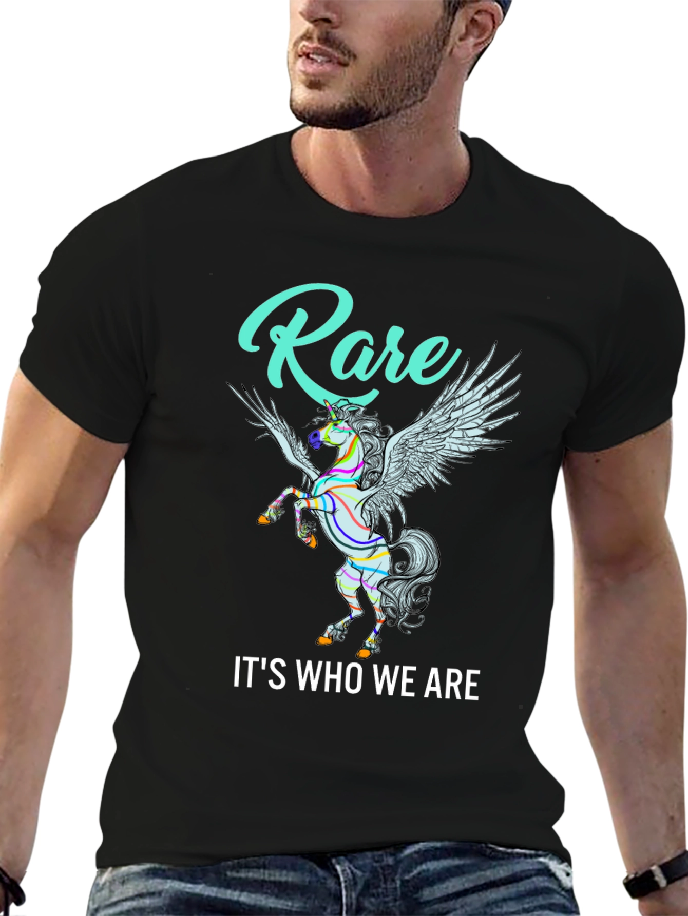 Rare Unicorn Graphic T-Shirt