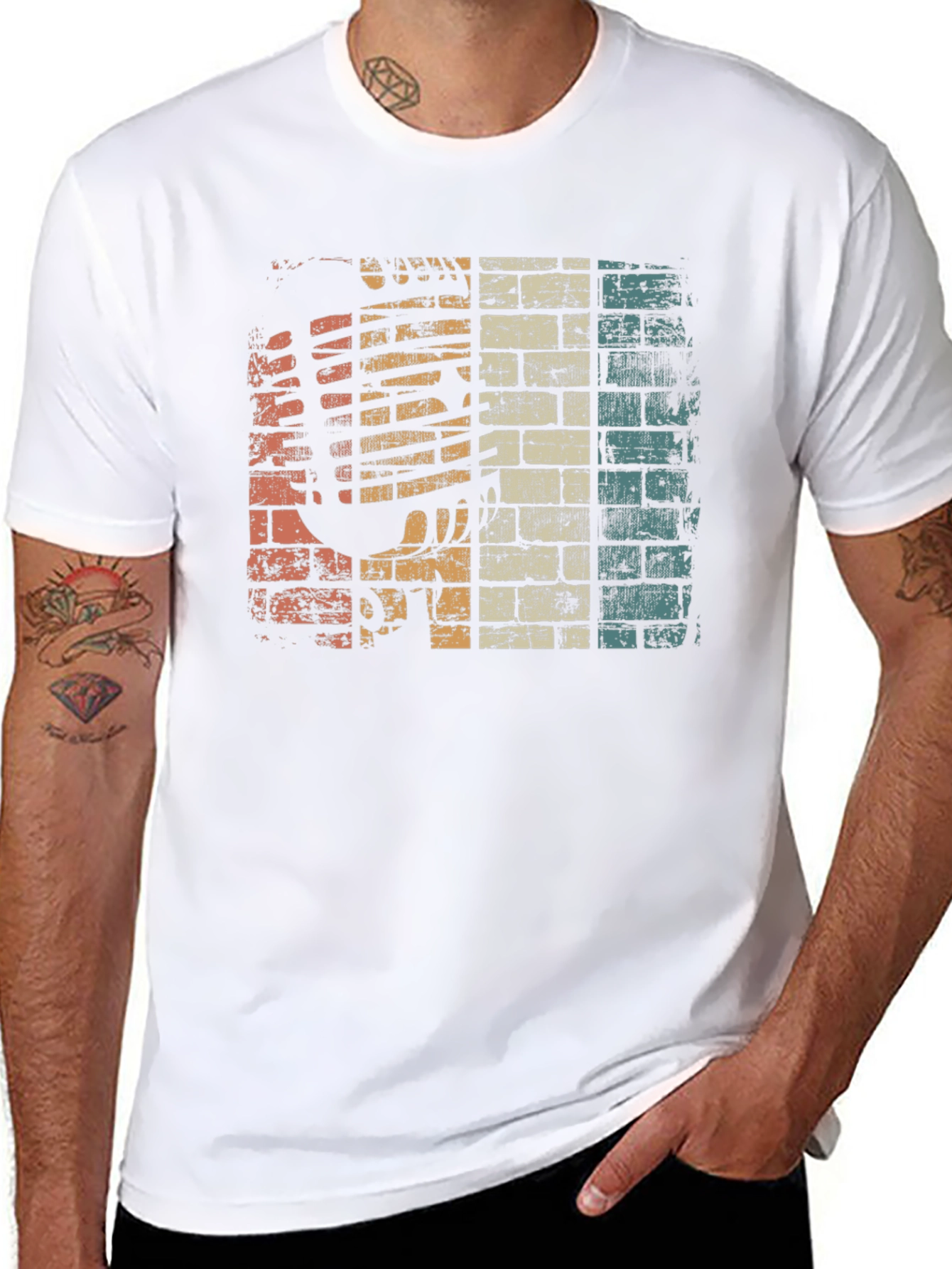 Retro Microphone Graphic Tee
