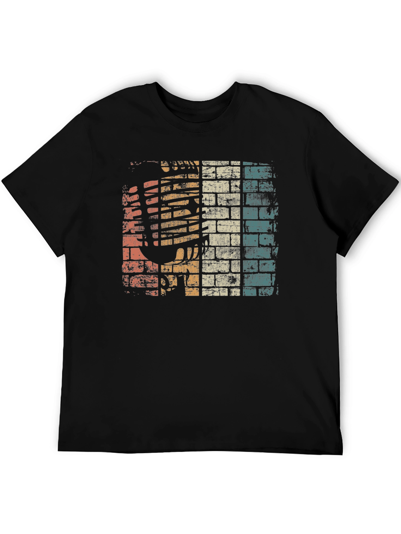 Retro Microphone Graphic Tee