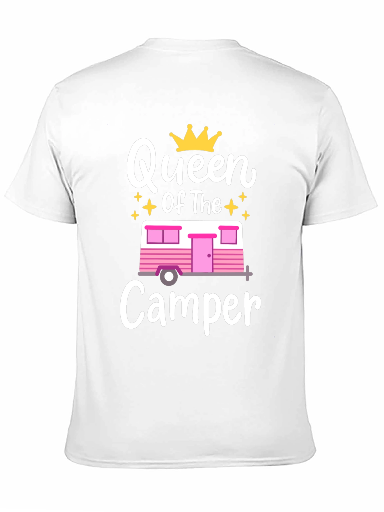 Queen of The Camper T-Shirt Camping Apparel