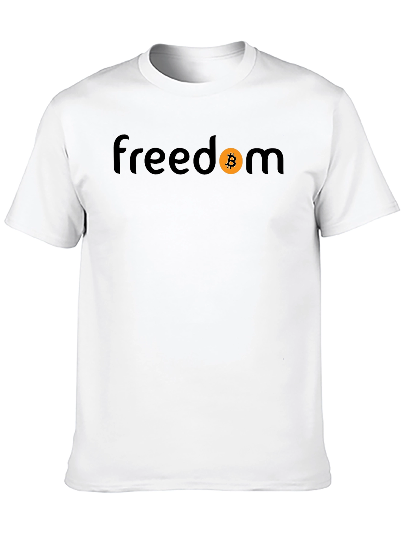 Bitcoin Freedom Black T-Shirt