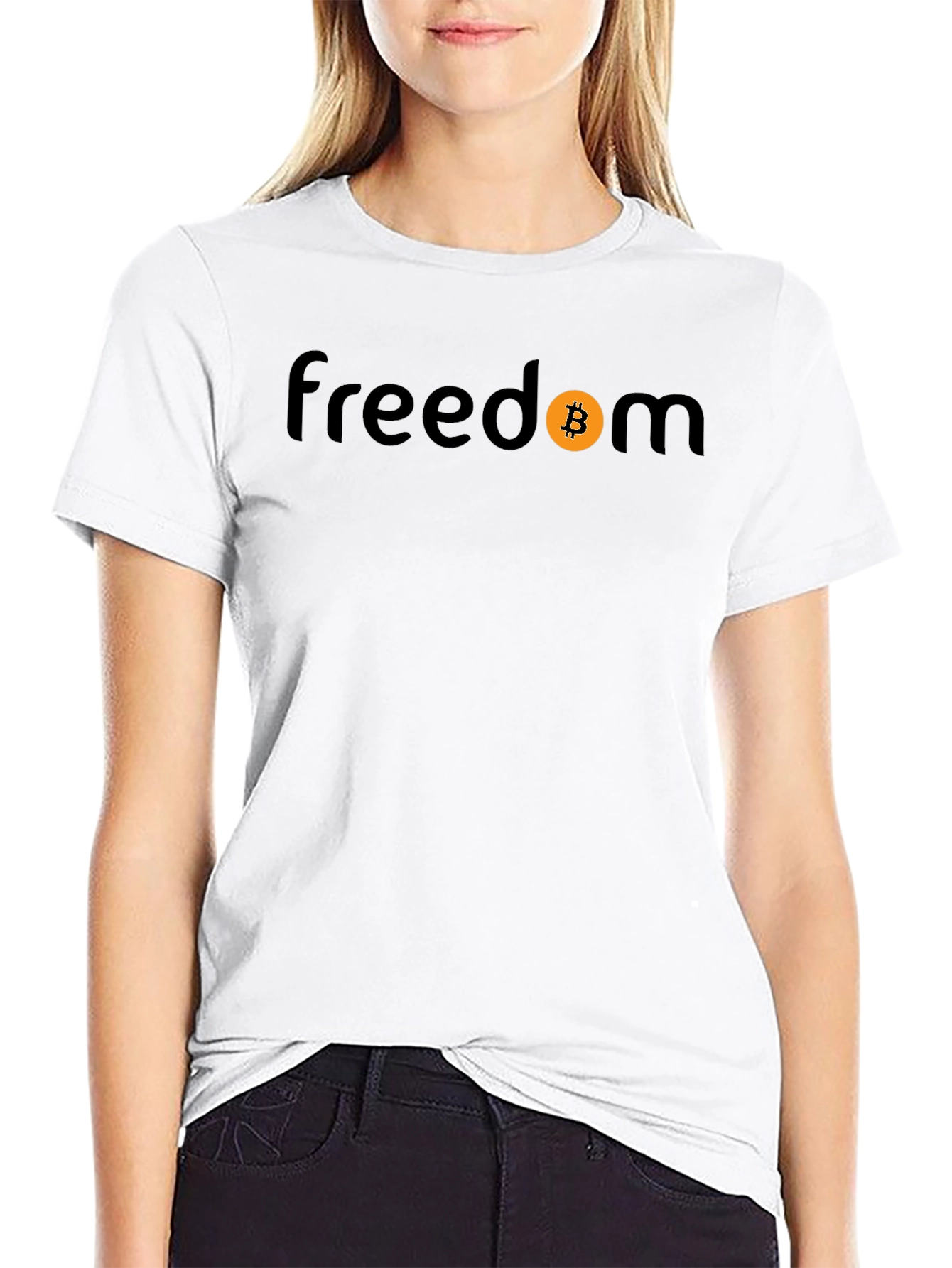 Bitcoin Freedom Black T-Shirt
