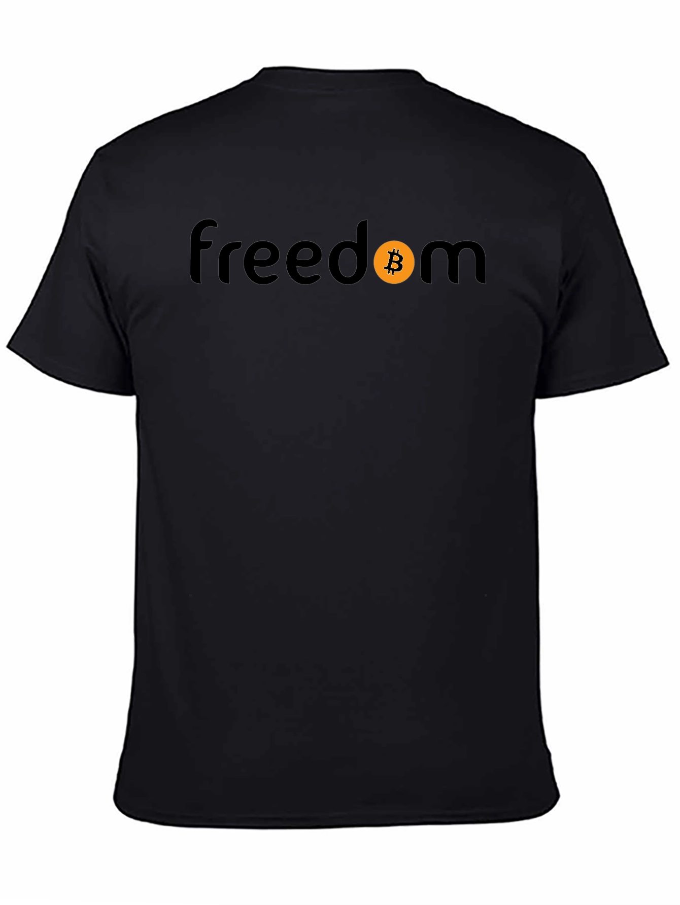 Bitcoin Freedom Black T-Shirt