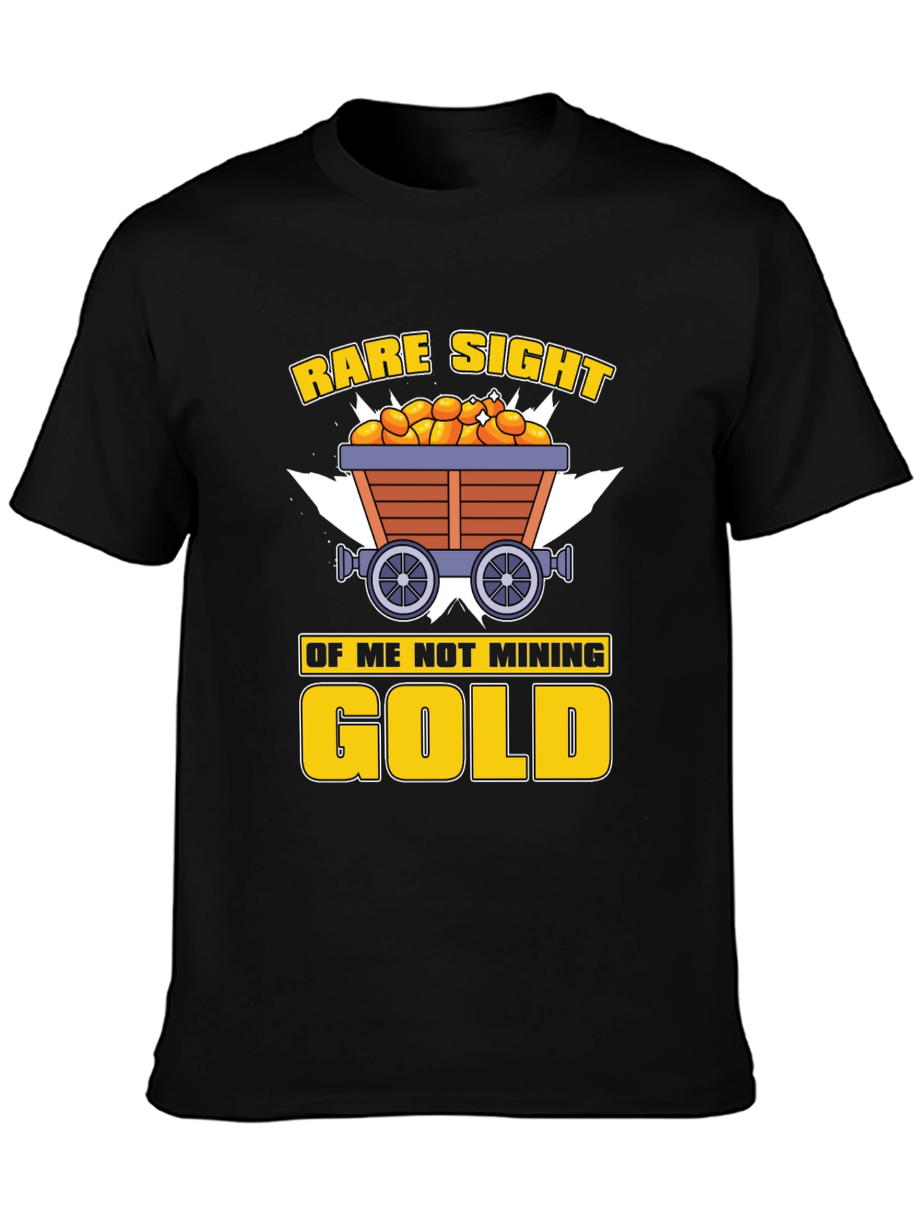 Rare Sight T-Shirt - Mining Gold Tee