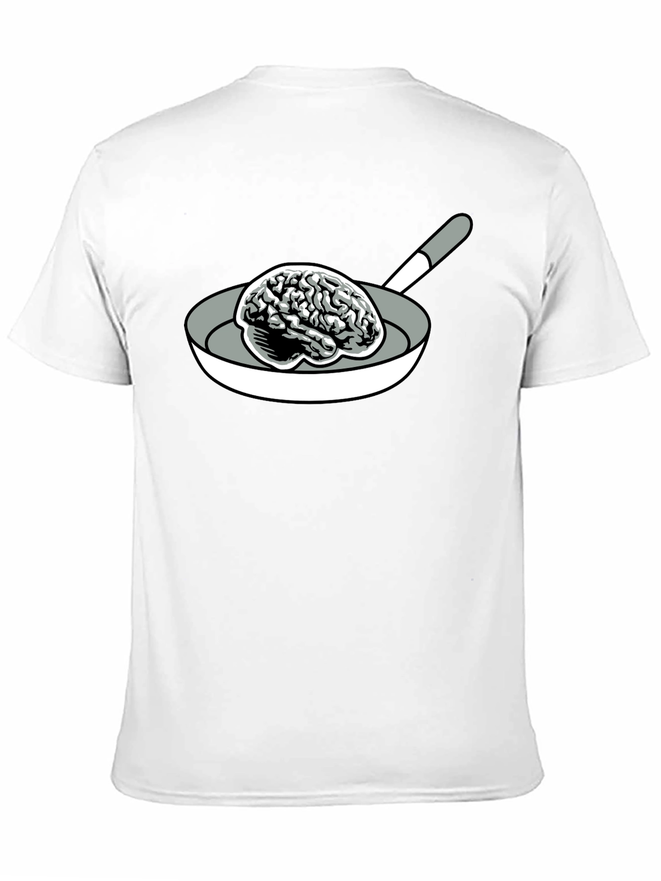 Brain in Pan Black T-Shirt