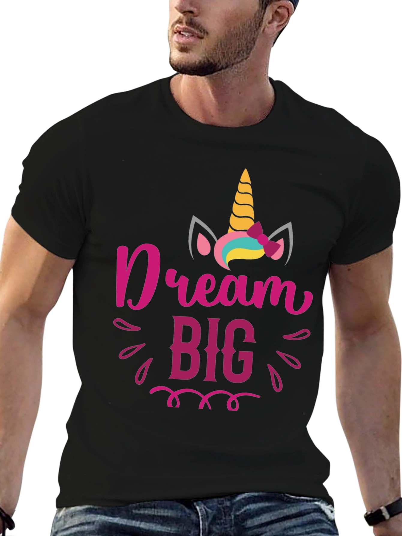 Dream Big Unicorn Graphic Tee