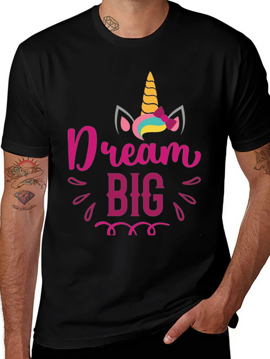 Dream Big Unicorn Graphic Tee