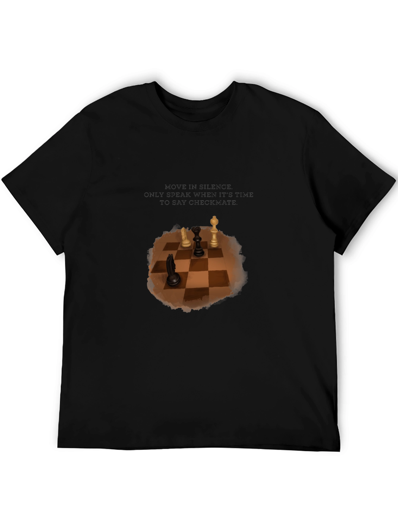 Chess Master T-Shirt - Move in Silence