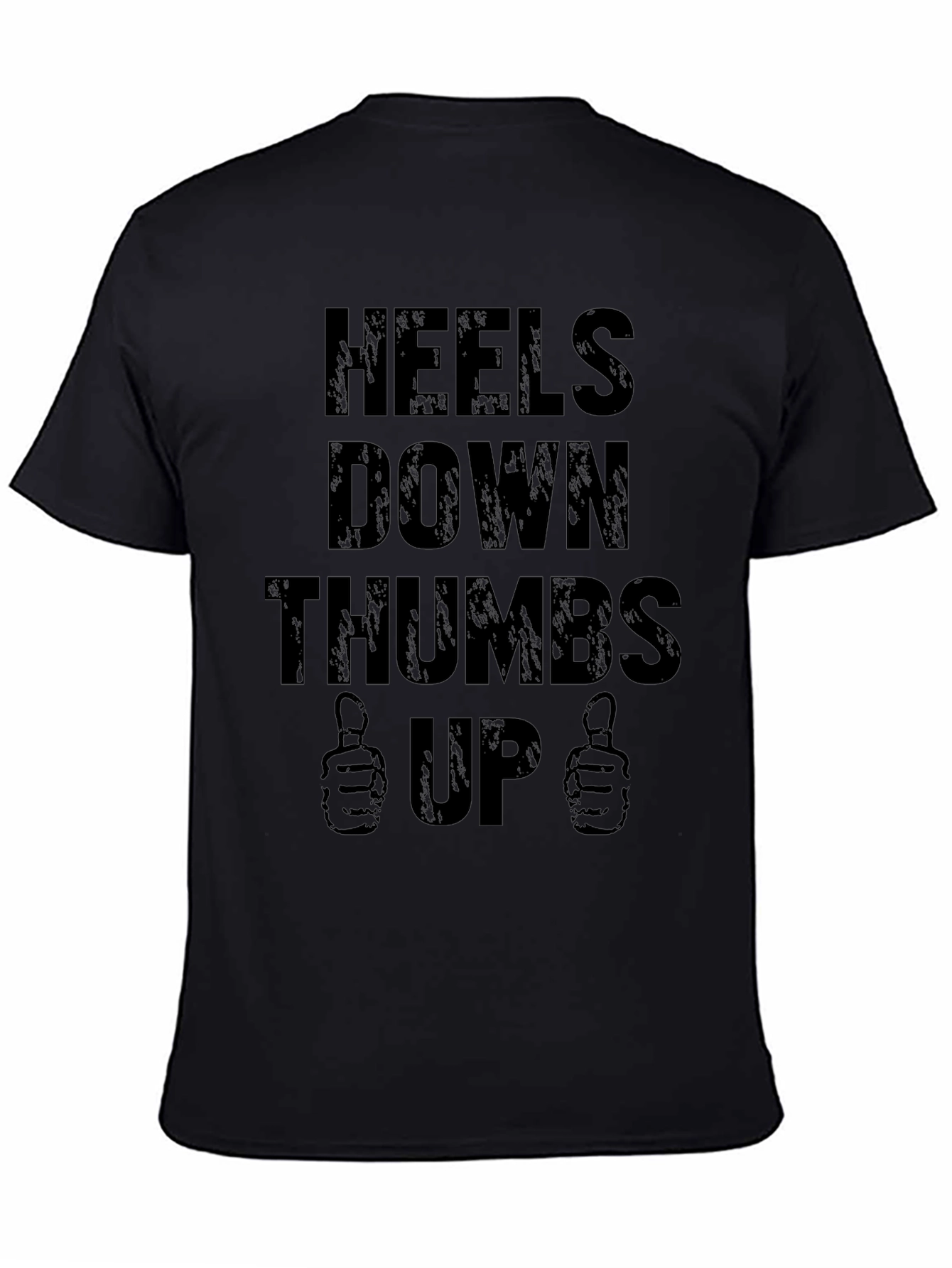 Heels Down Thumbs Up Equestrian T-Shirt