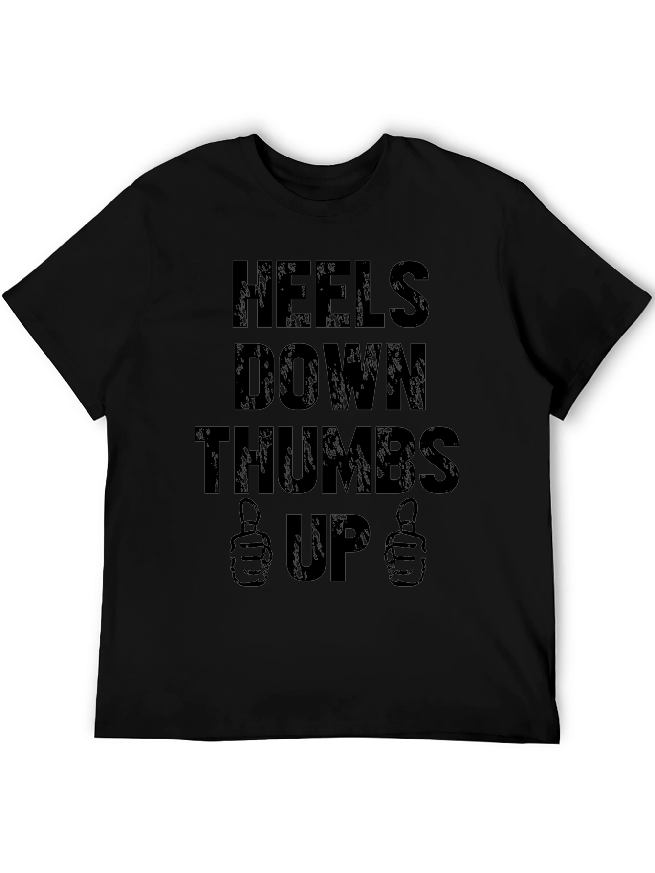 Heels Down Thumbs Up Equestrian T-Shirt