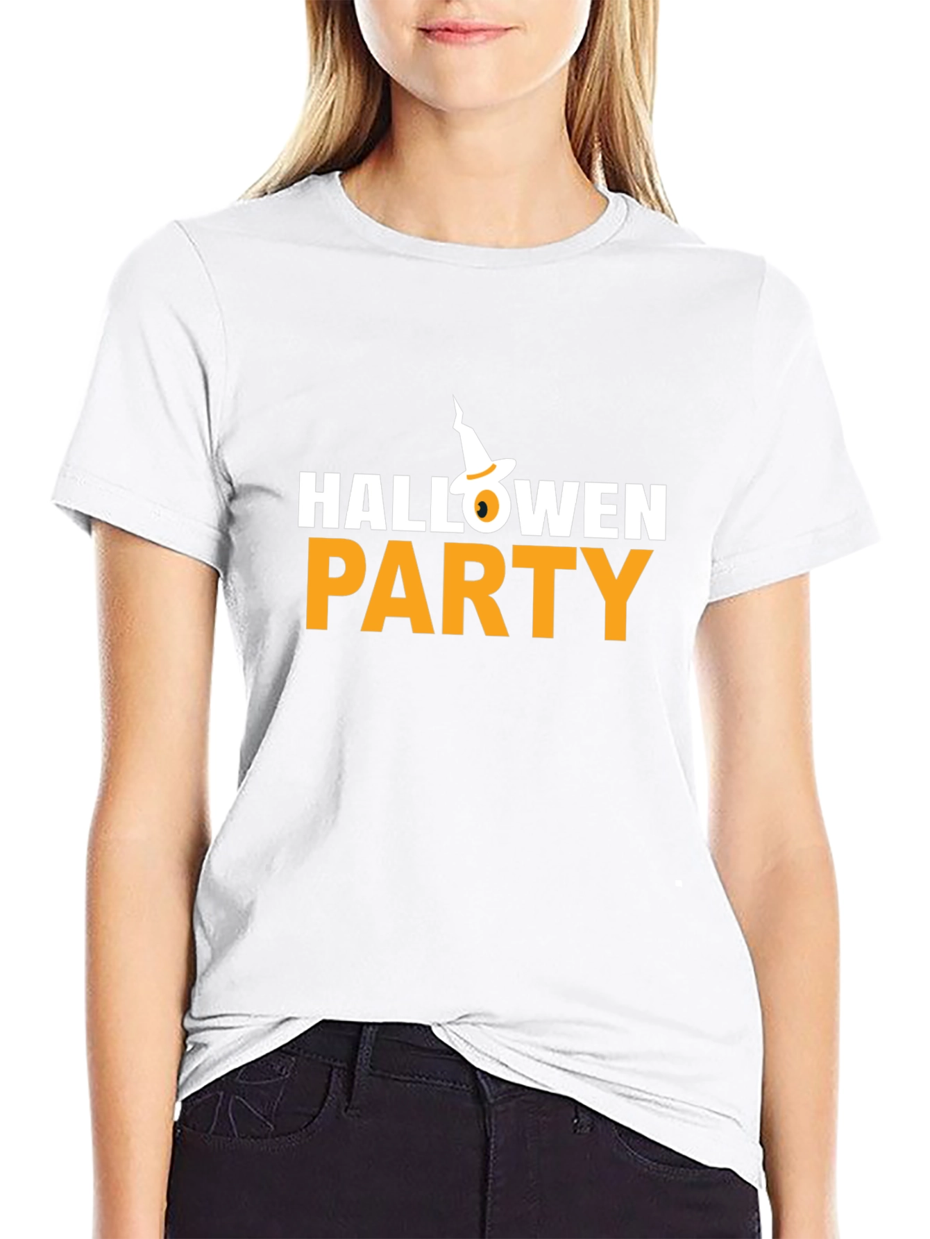 Halloween Party T-Shirt - Witch Eye Design