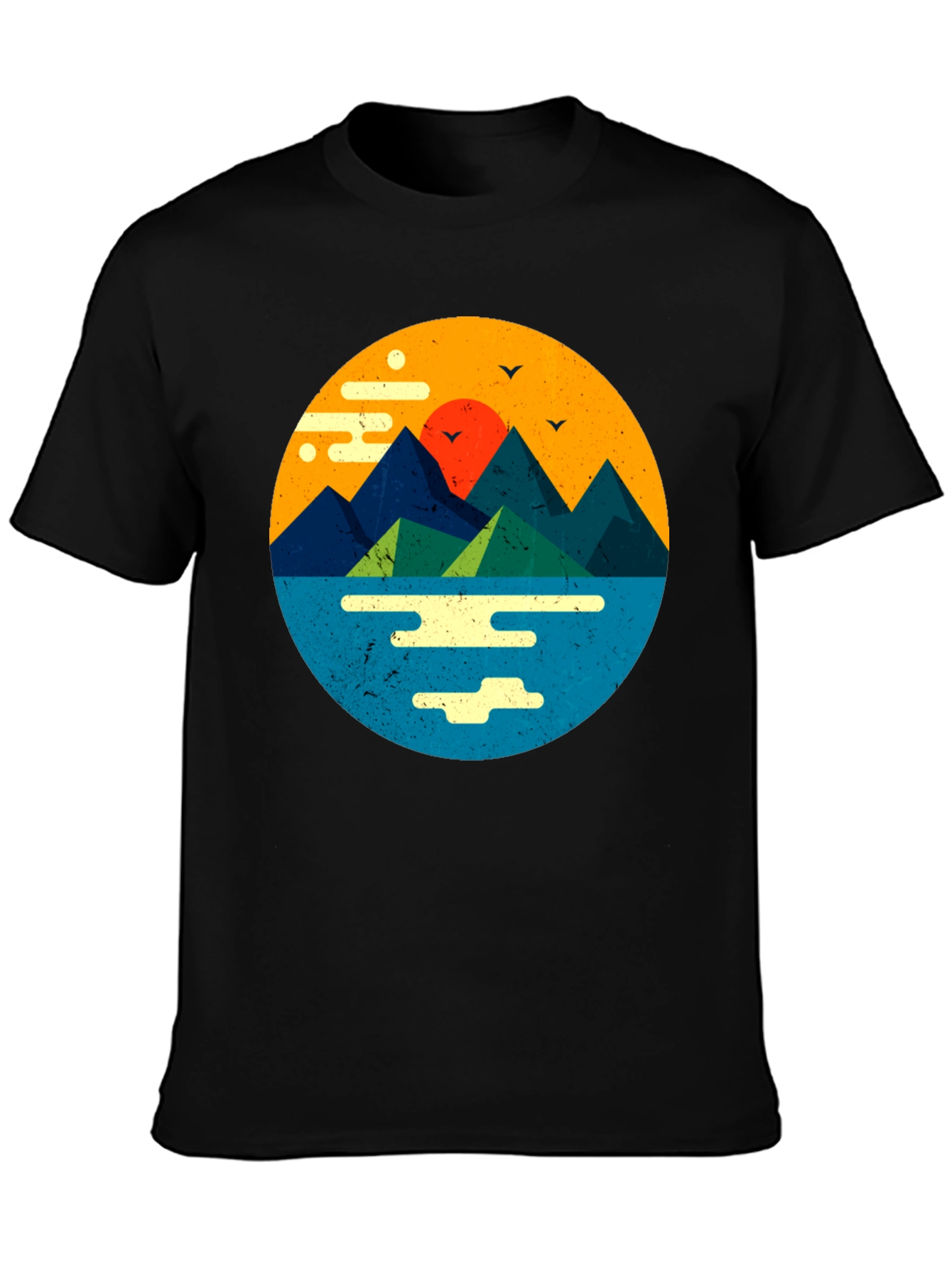 Mountain & Lake Graphic Tee