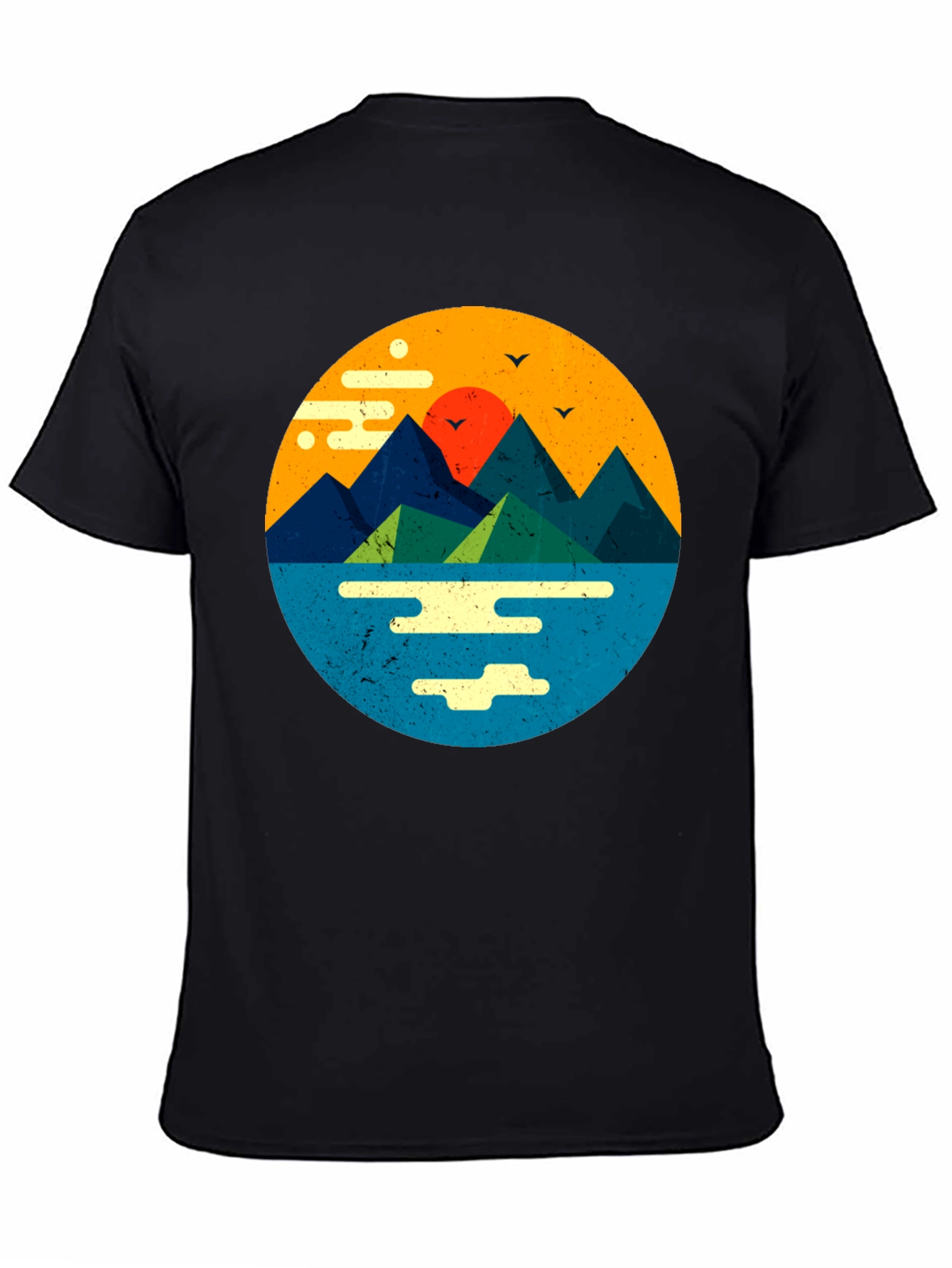 Mountain & Lake Graphic Tee
