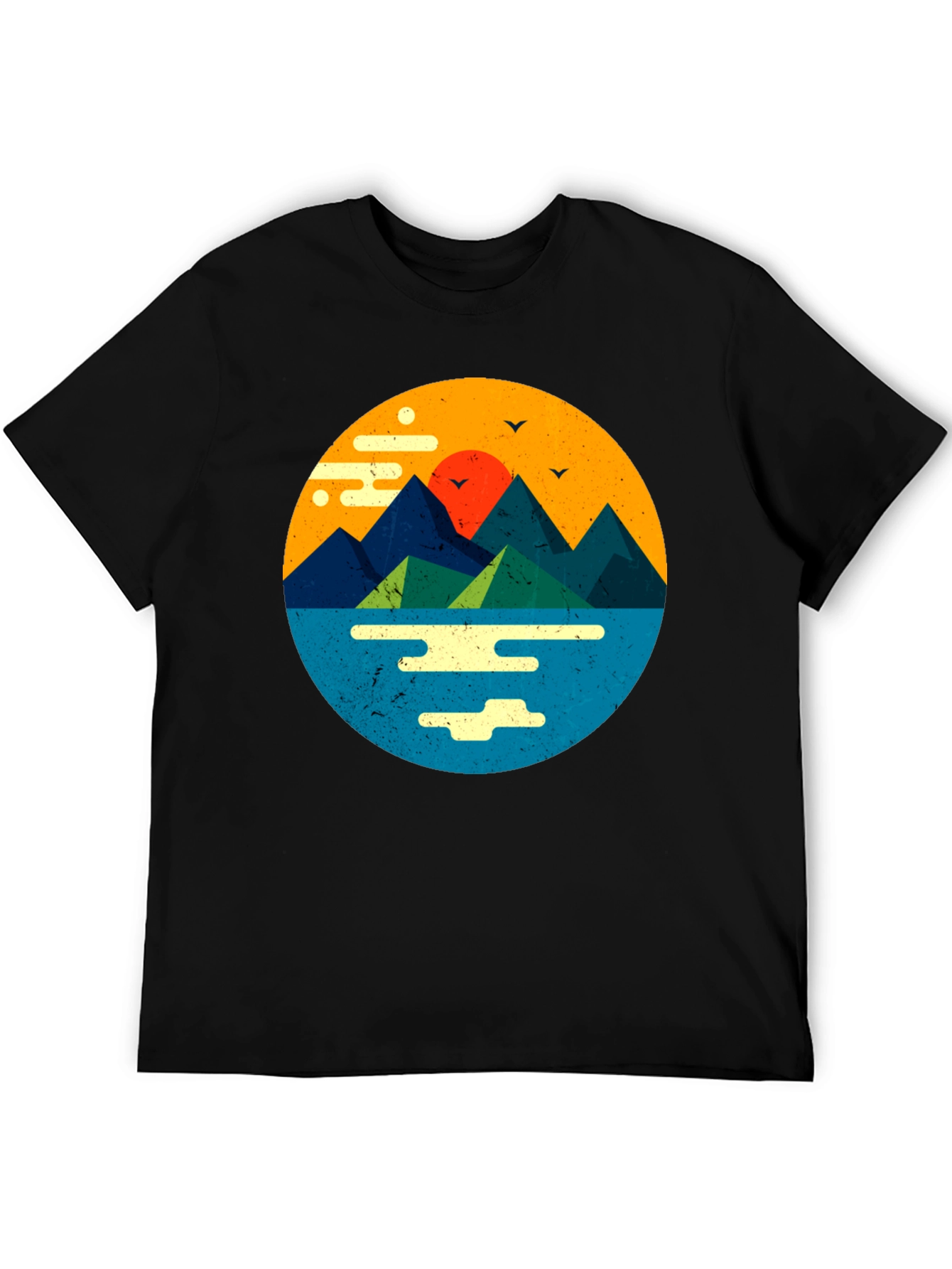 Mountain & Lake Graphic Tee