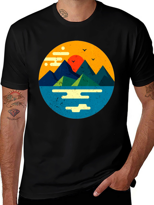 Mountain & Lake Graphic Tee