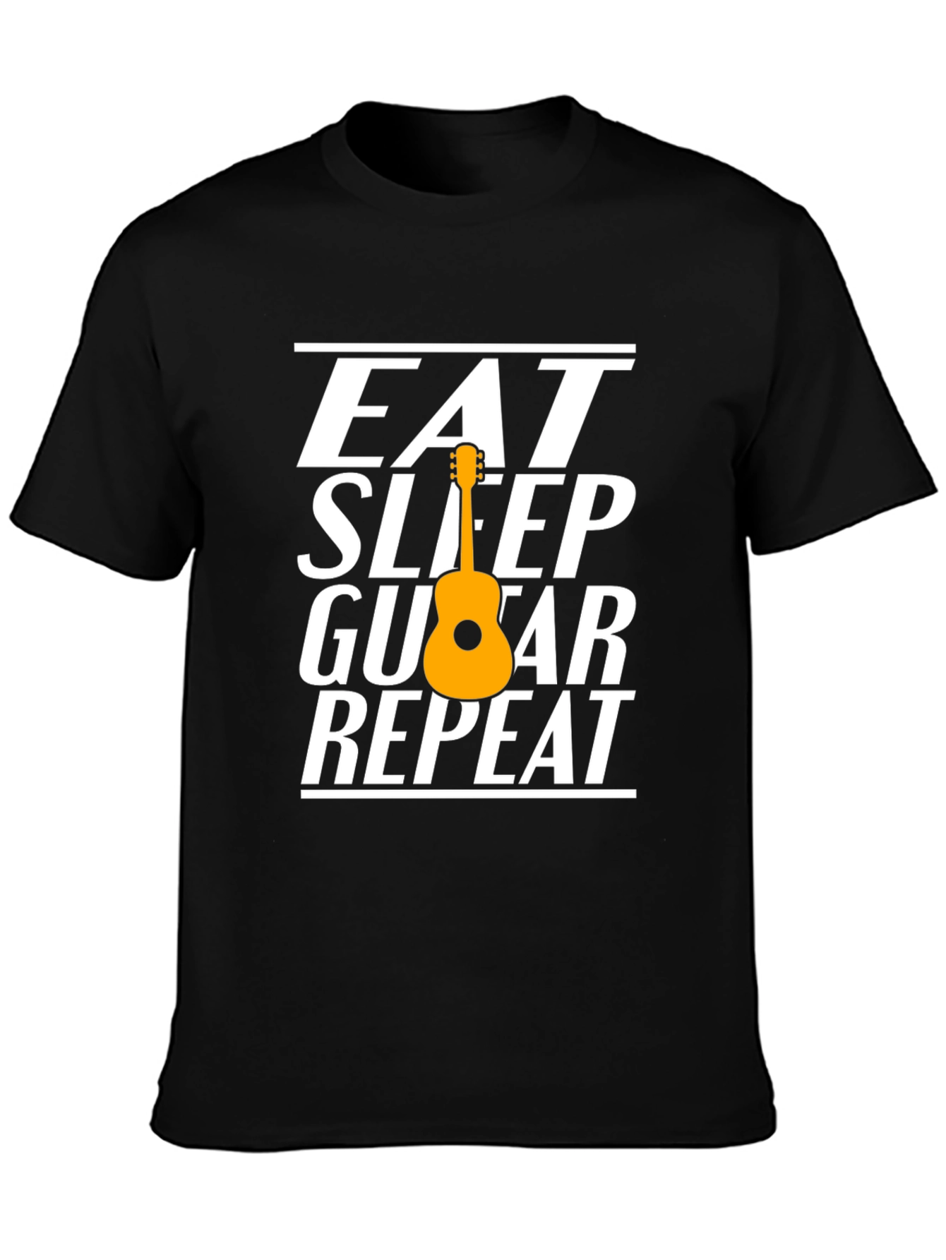 Eat Sleep Guitar Repeat T-Shirt