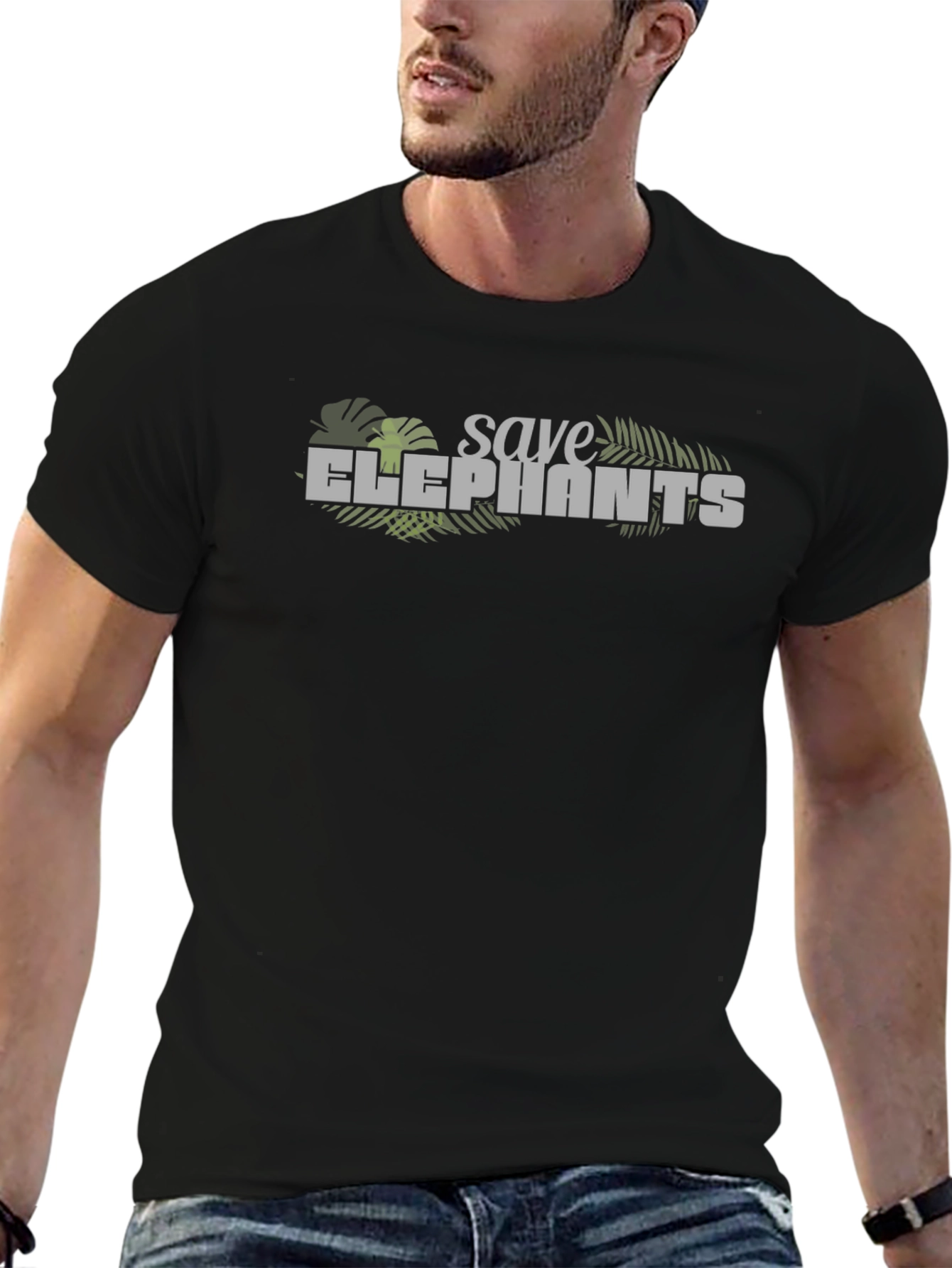 Save Elephants T-Shirt - Support Wildlife Conservation