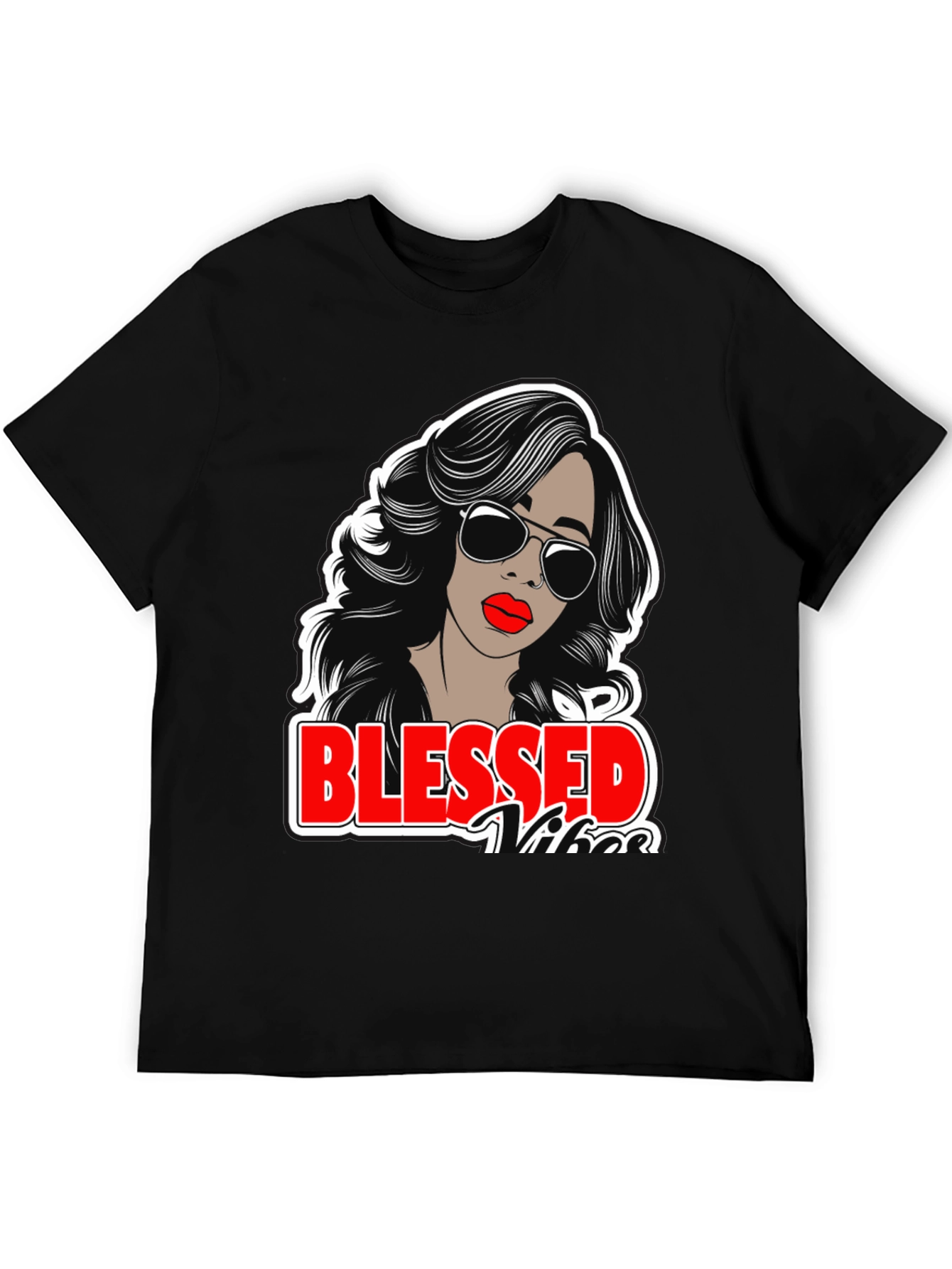 Blessed Vibes Graphic Tee - Stylish Unisex T-Shirt