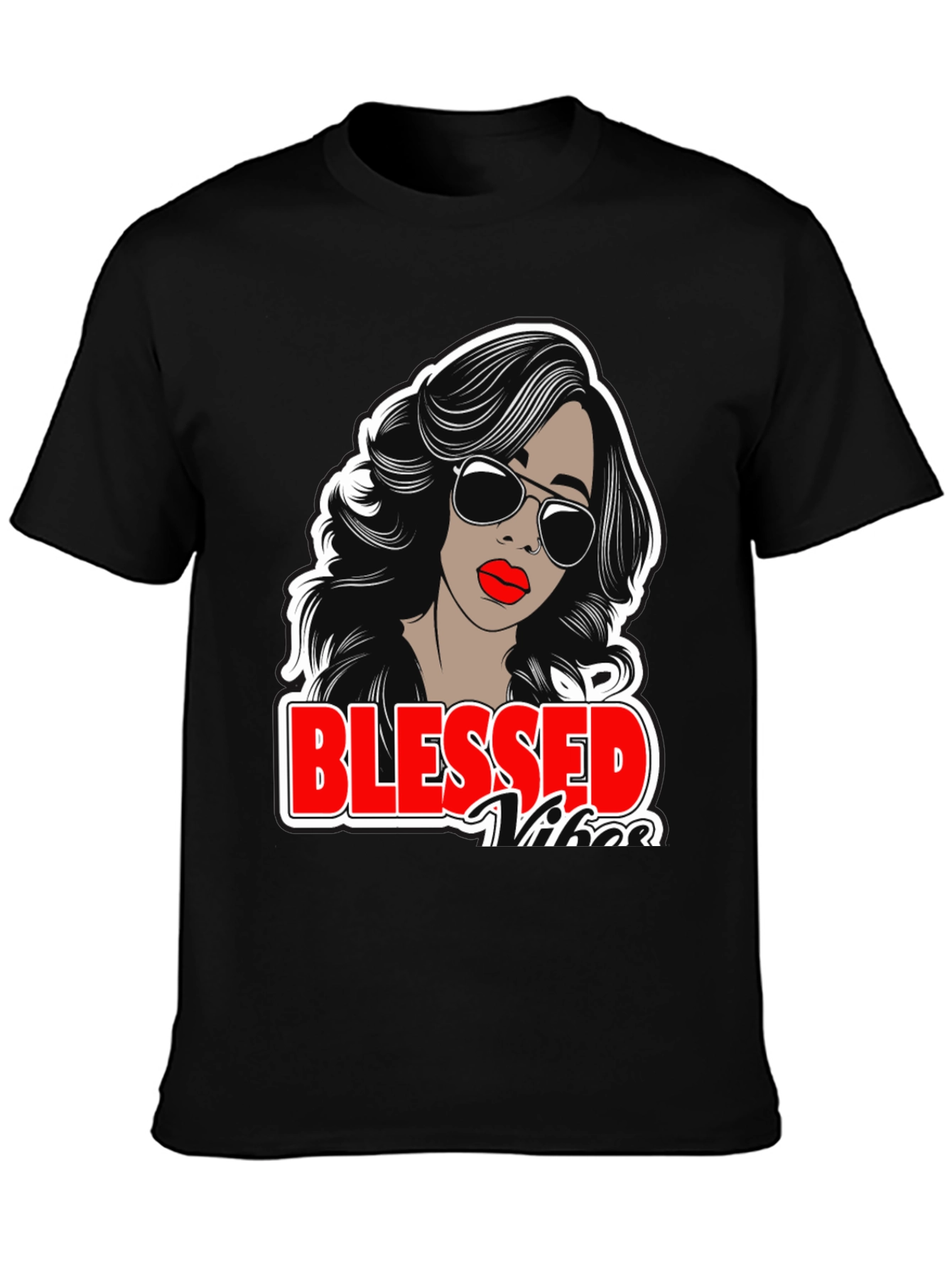Blessed Vibes Graphic Tee - Stylish Unisex T-Shirt