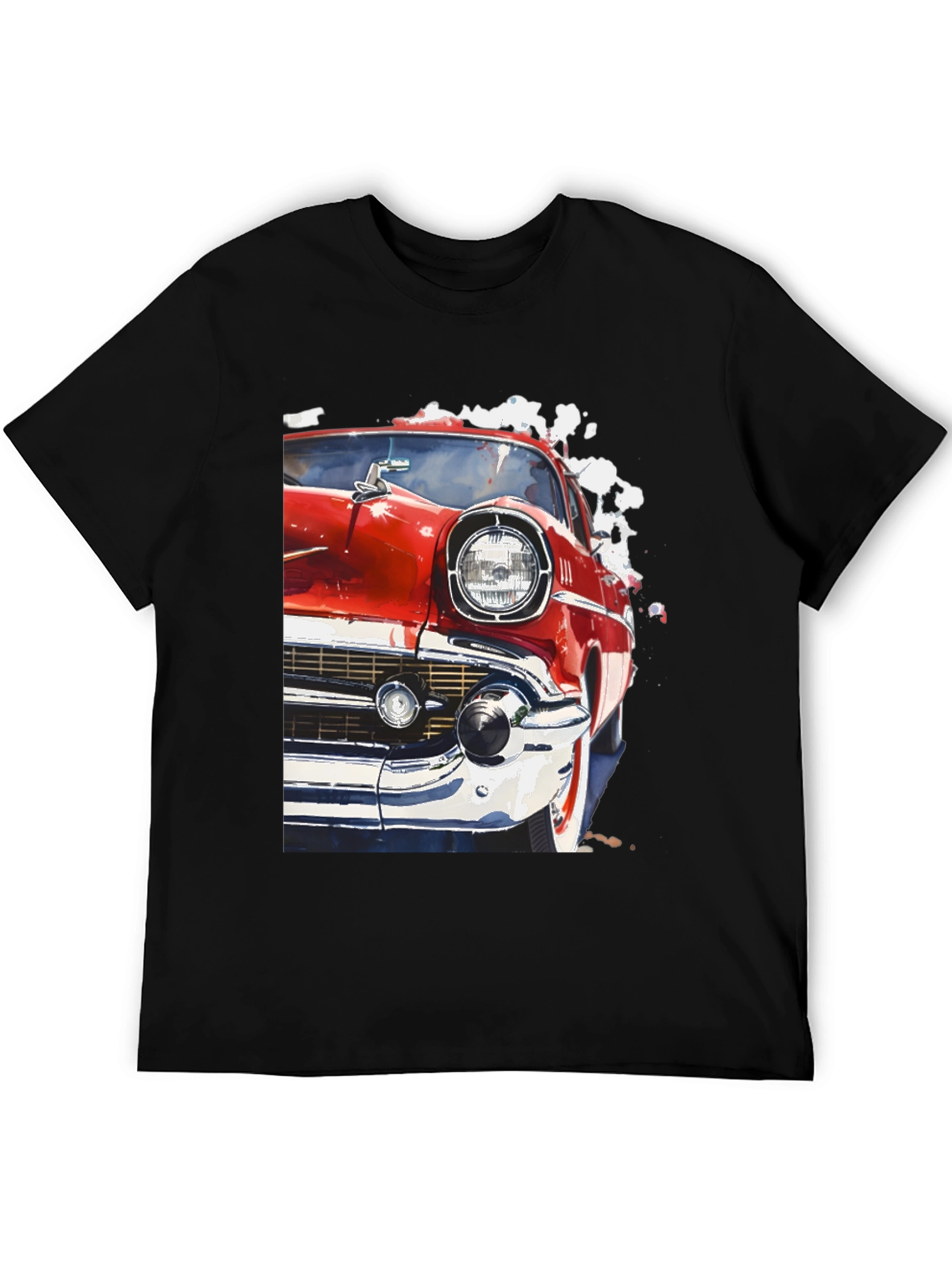 Classic Car Graphic Tee - Retro Style