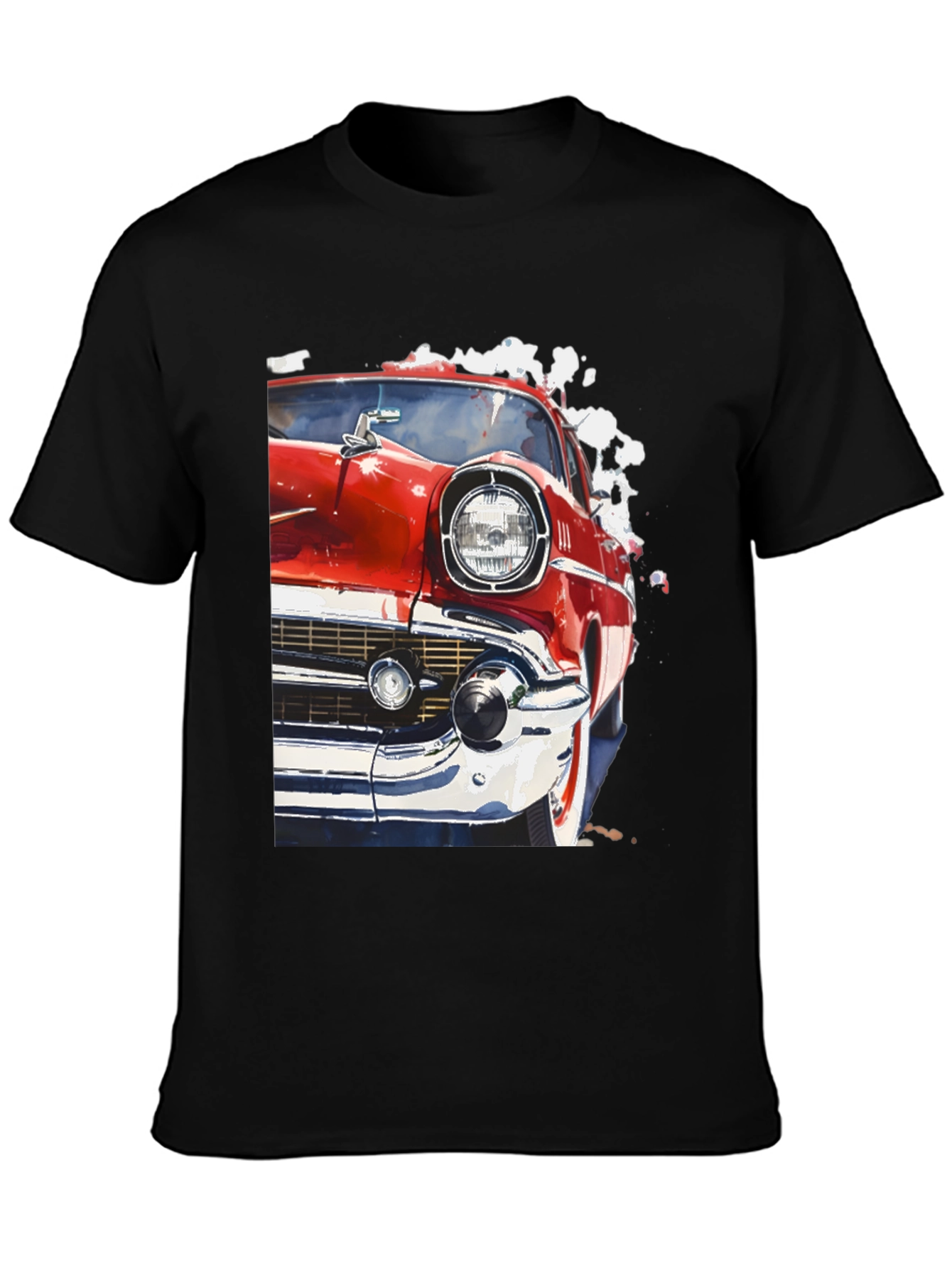 Classic Car Graphic Tee - Retro Style