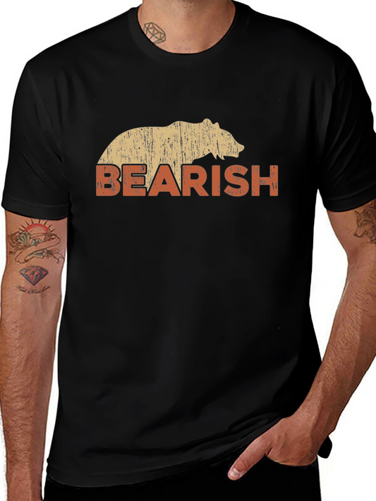 Bearish Graphic Tee - Vintage Style