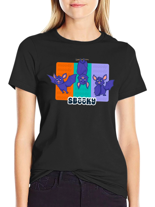 Spooky Bat T-Shirt - Halloween Edition