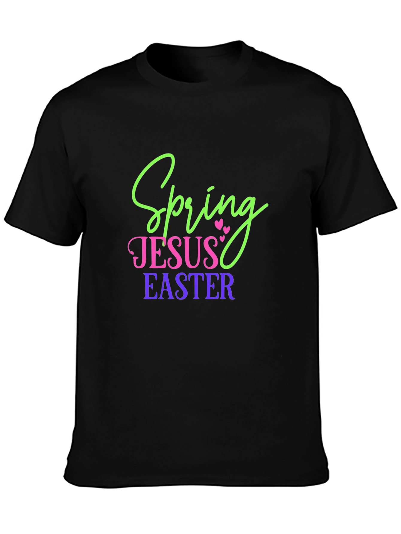 Spring Jesus Easter Graphic T-Shirt