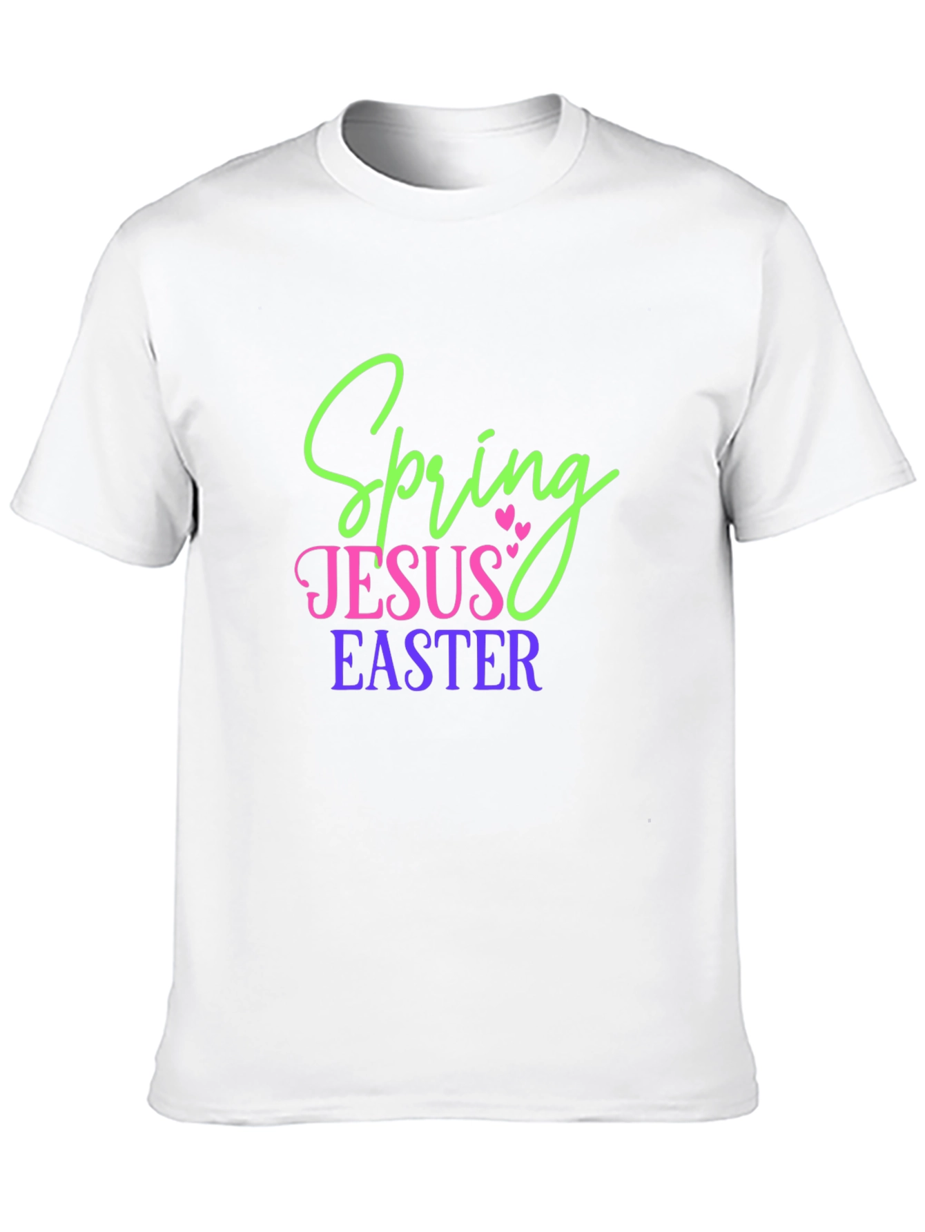 Spring Jesus Easter Graphic T-Shirt