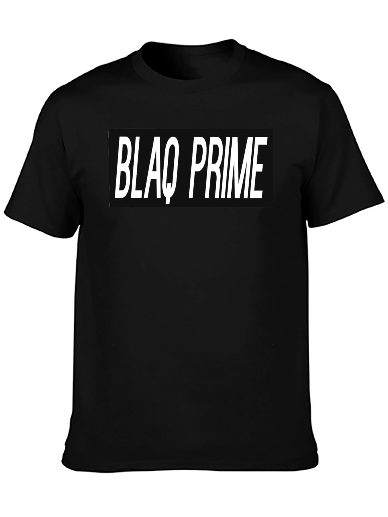 Blaq Prime Graphic T-Shirt - Black