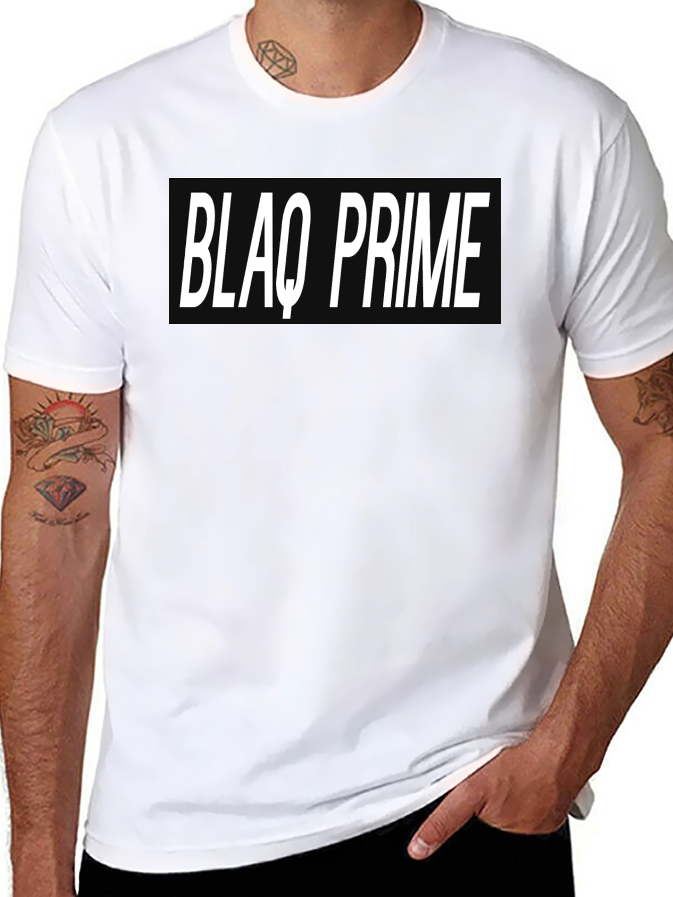Blaq Prime Graphic T-Shirt - Black