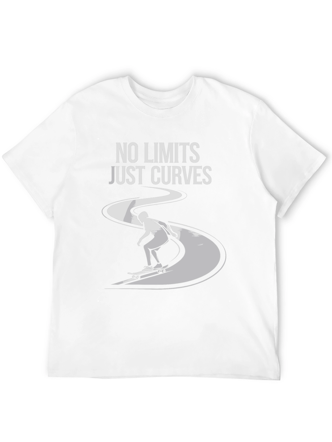 No Limits Just Curves Graphic T-Shirt