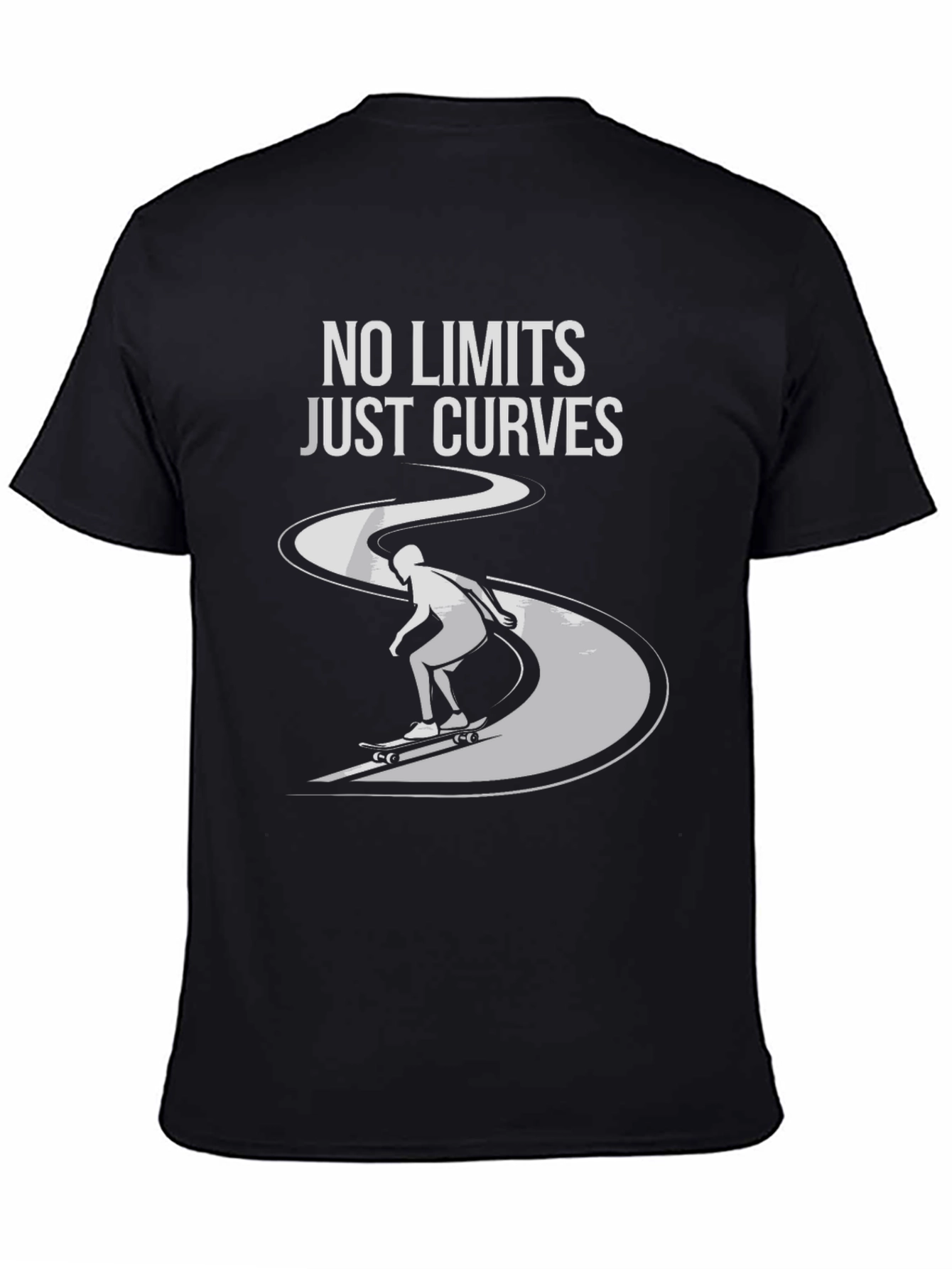 No Limits Just Curves Graphic T-Shirt