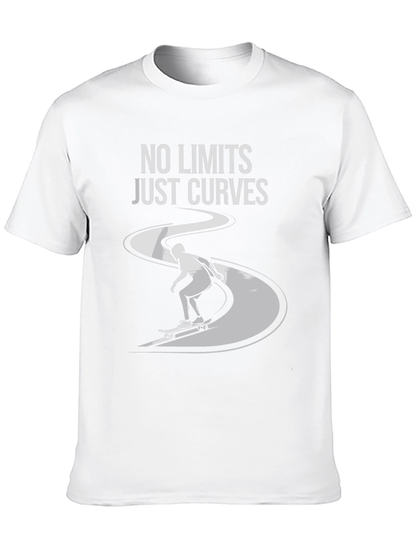 No Limits Just Curves Graphic T-Shirt