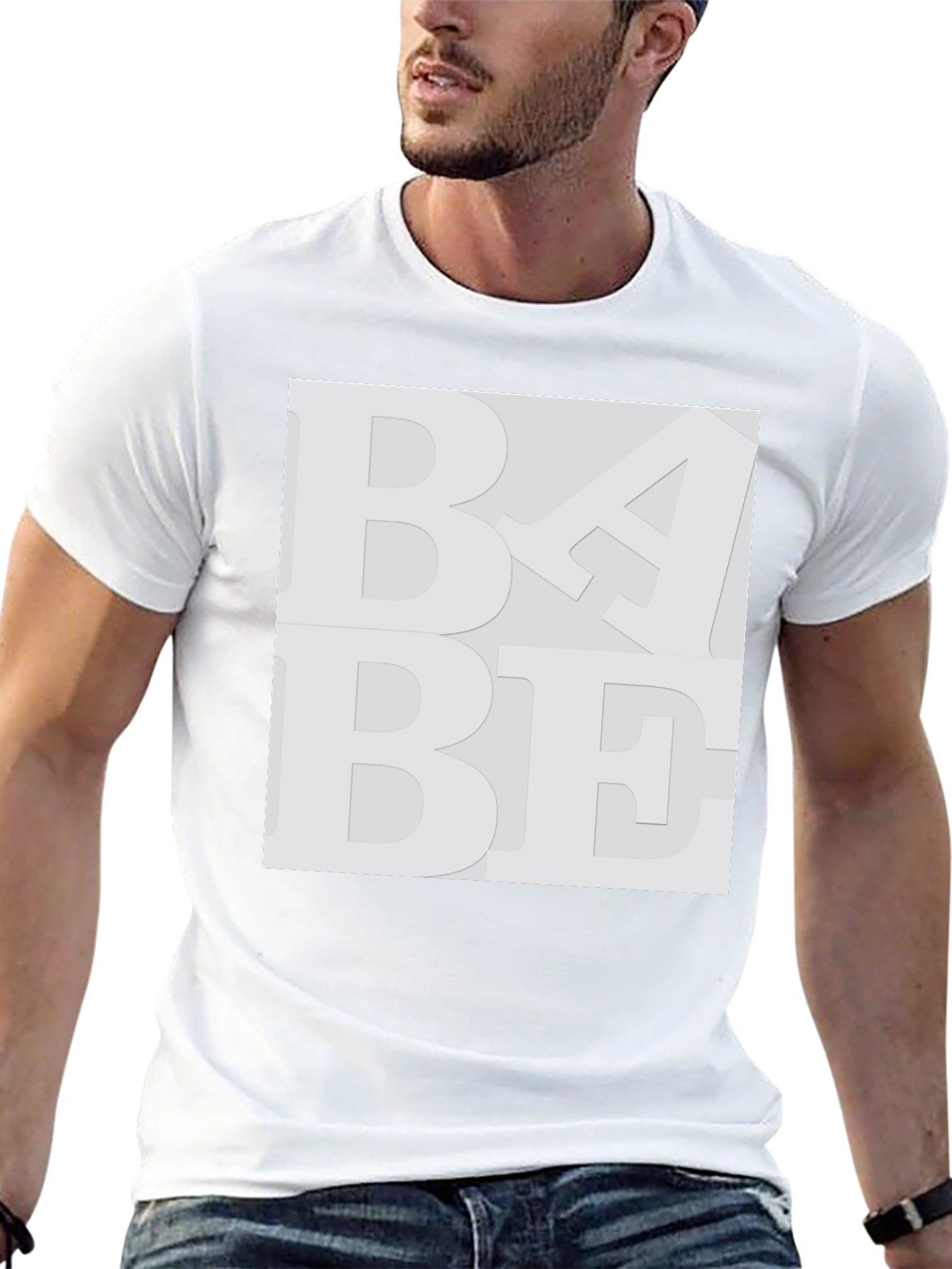 BABE Graphic Tee - Modern Black T-Shirt