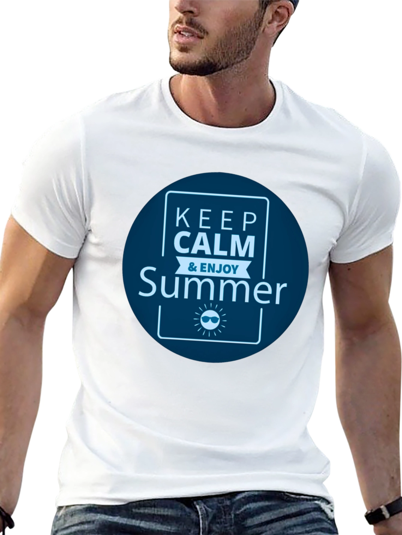 Keep Calm & Enjoy Summer T-Shirt