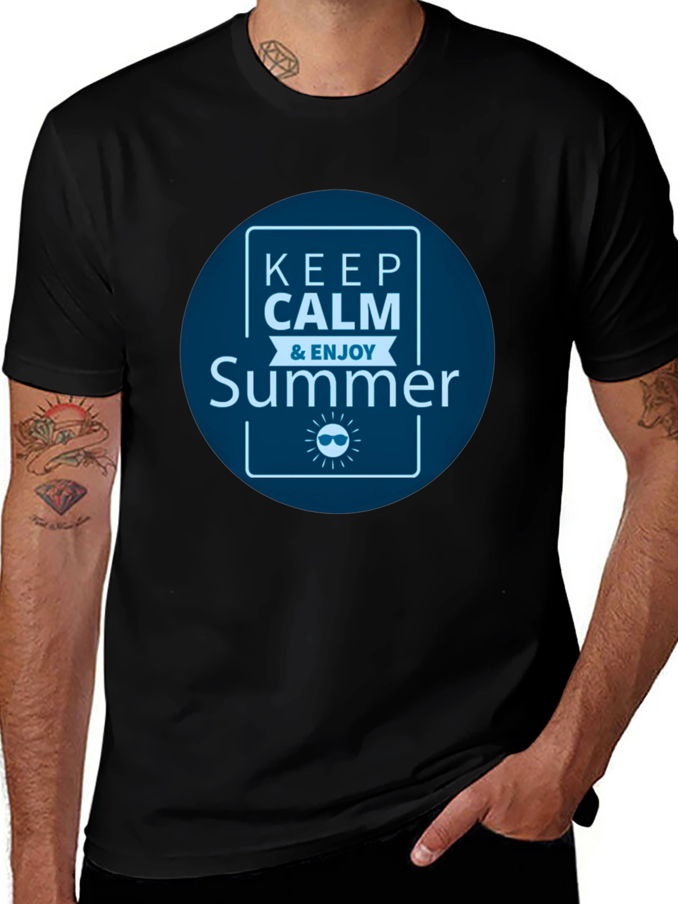 Keep Calm & Enjoy Summer T-Shirt