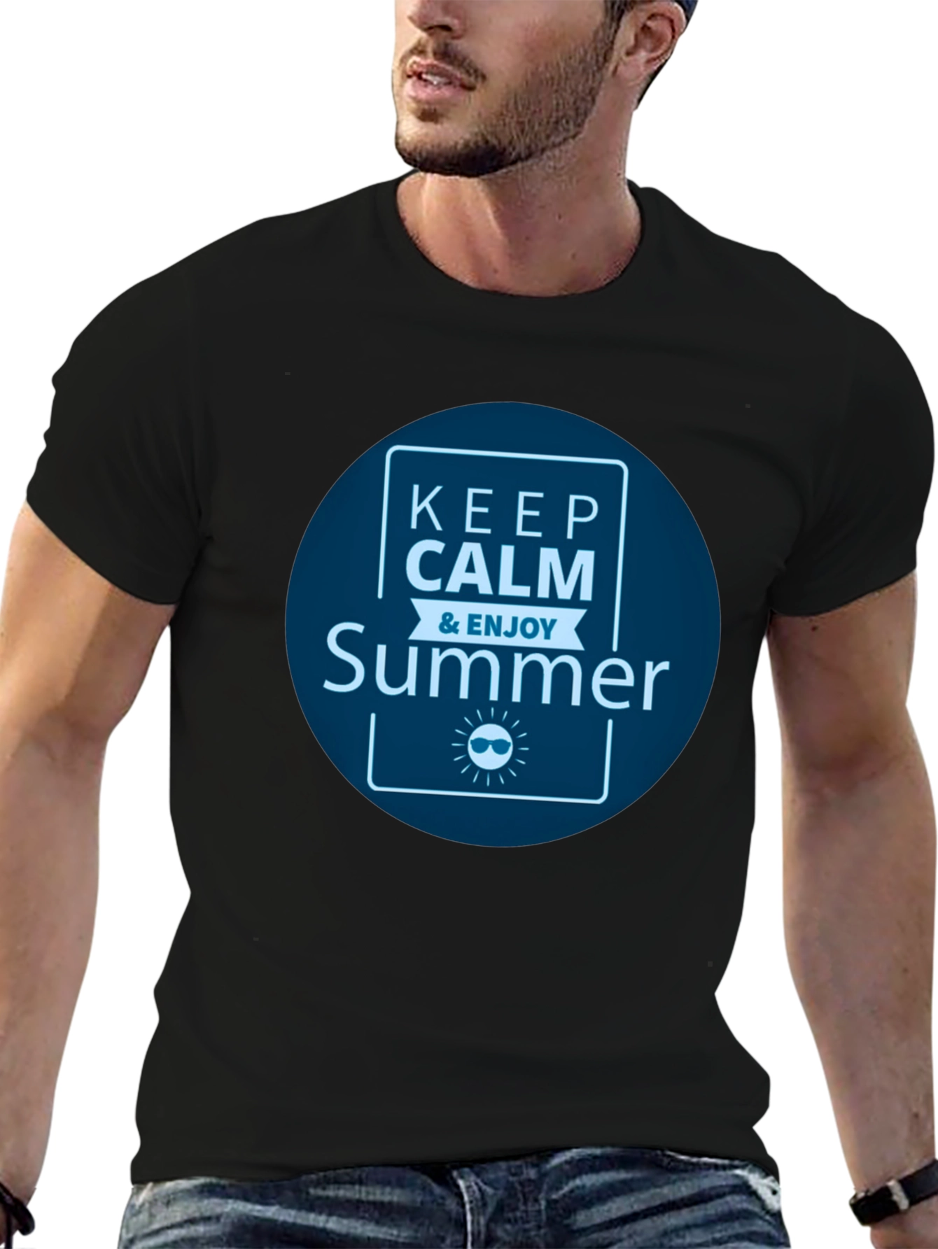 Keep Calm & Enjoy Summer T-Shirt