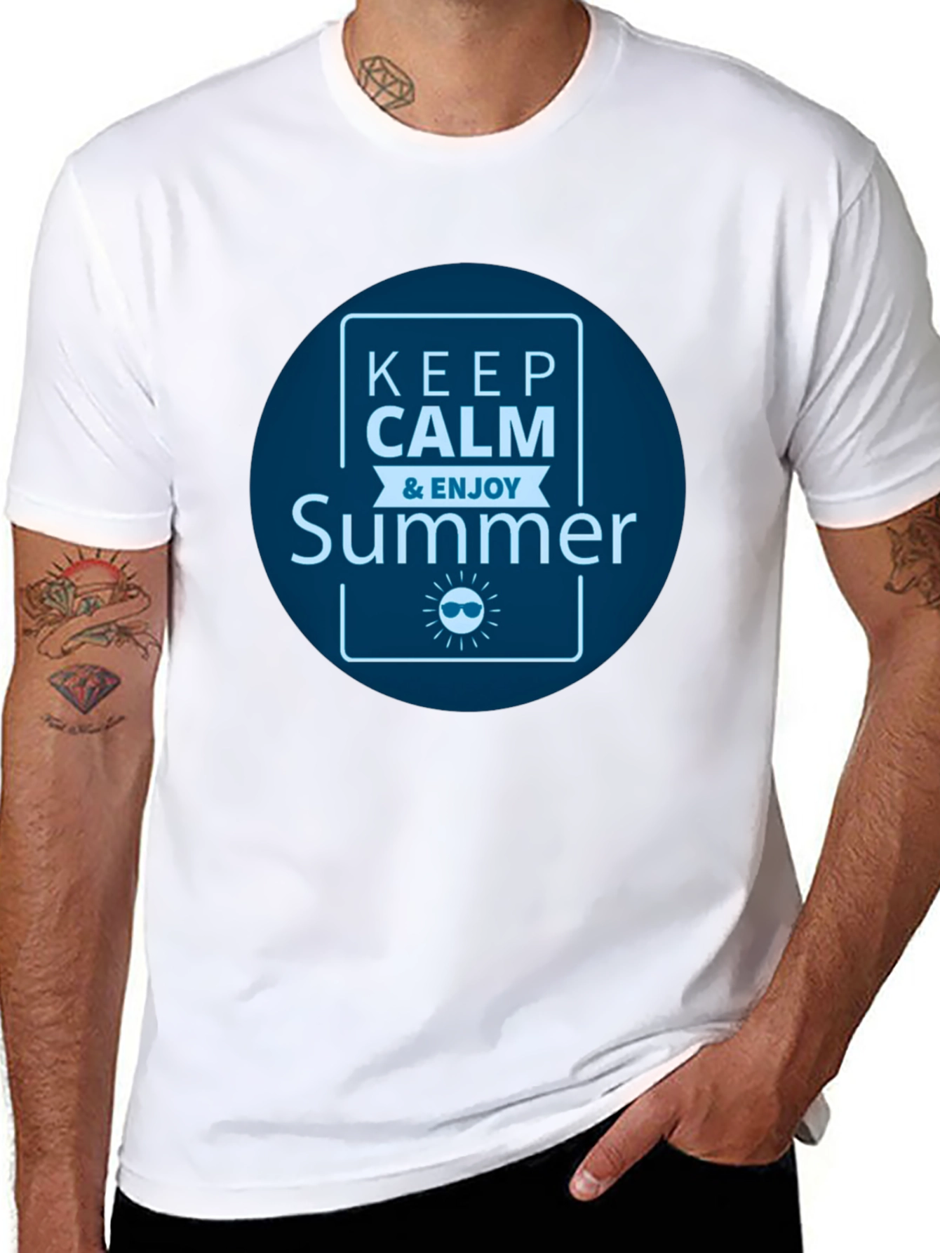 Keep Calm & Enjoy Summer T-Shirt