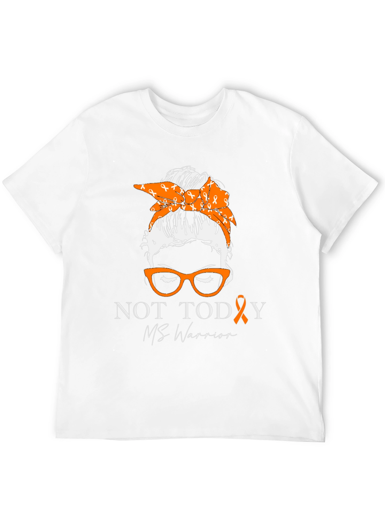 MS Warrior Messy Bun Graphic Tee