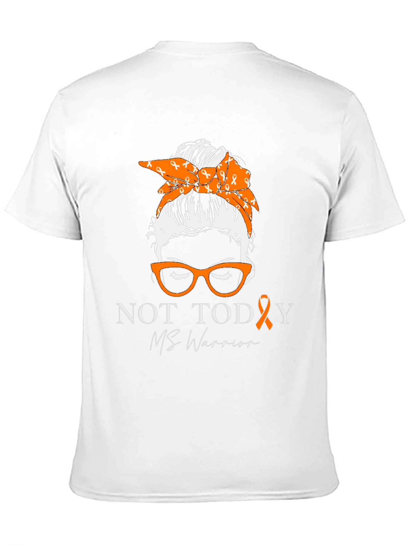 MS Warrior Messy Bun Graphic Tee