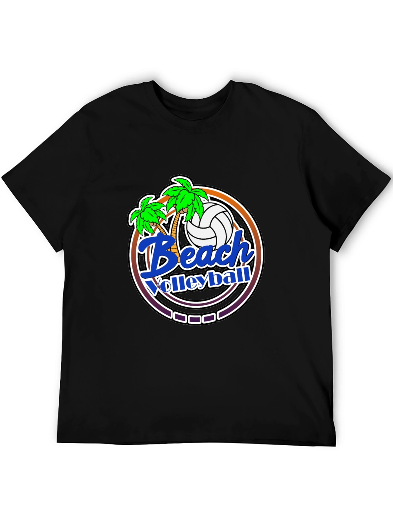 Beach Volleyball Graphic T-Shirt