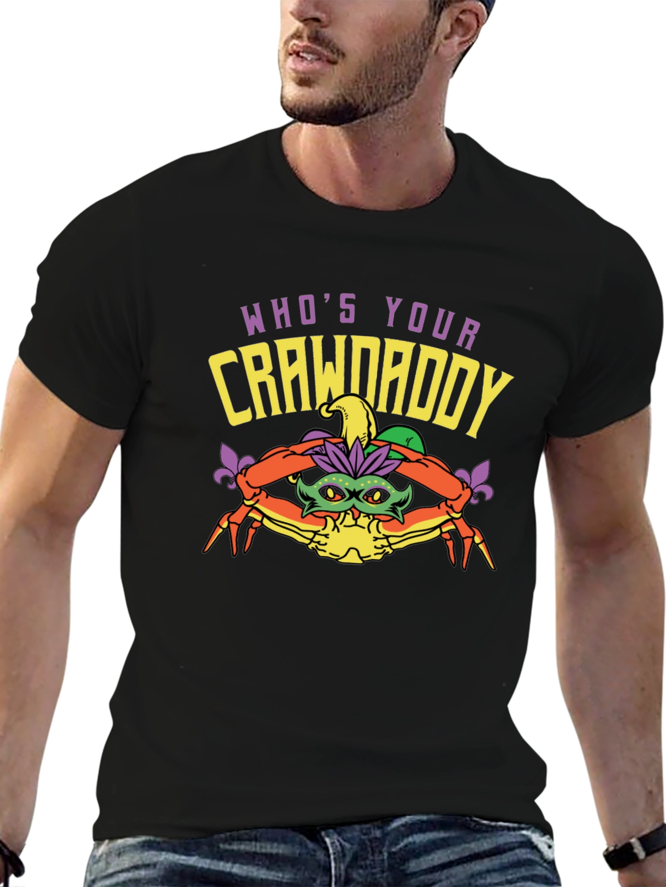 Whos Your Crawdaddy Mardi Gras T-Shirt